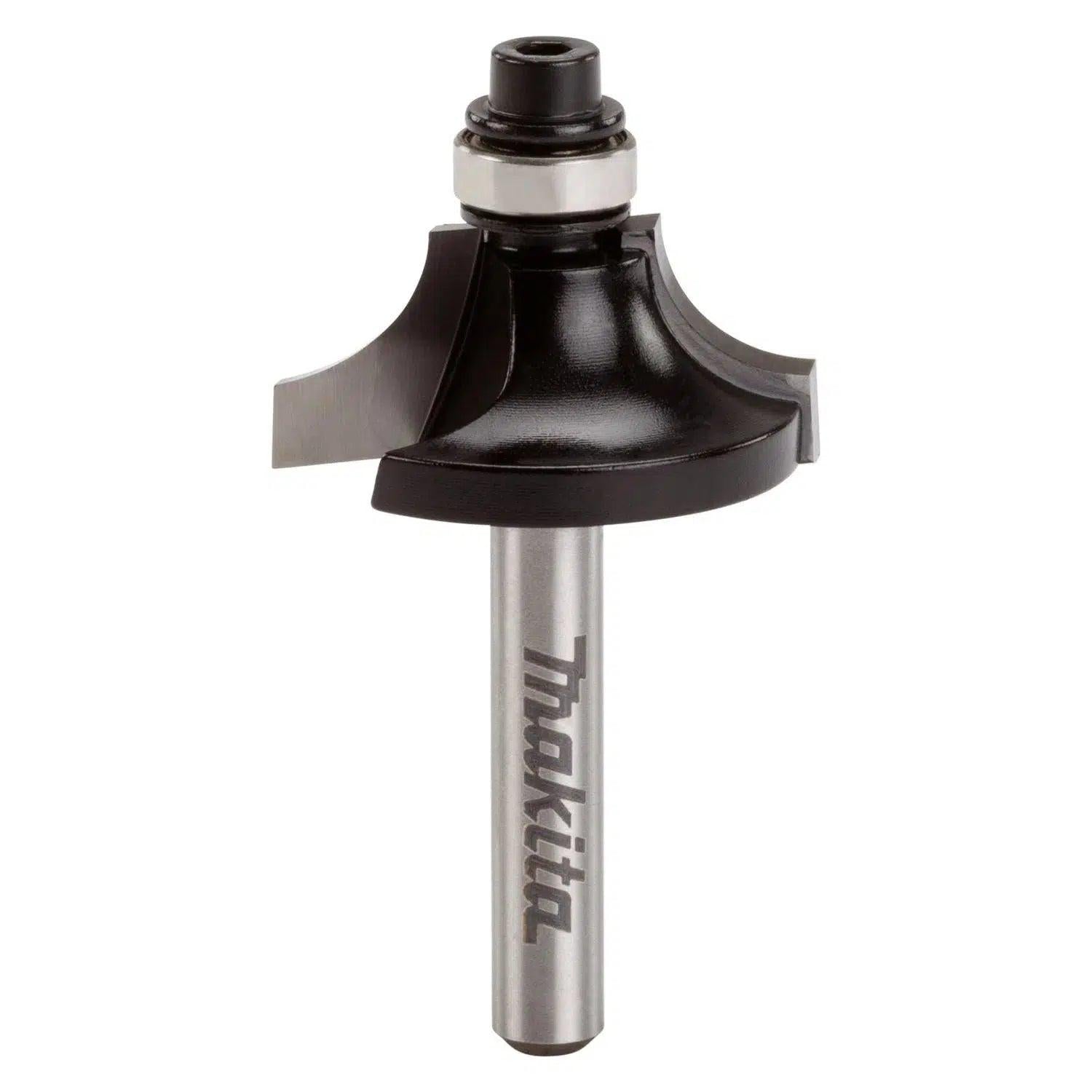 Makita D-09547 Freesbit Kwartrondfrees + lager S 6mm 28,58x12,7mm R7,94