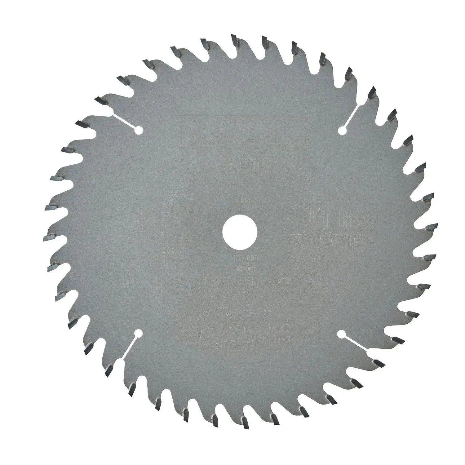 DeWALT Cirkelzaagblad voor Hout | Extreme | Ø 184mm Asgat 16mm 40T - DT4063-QZ