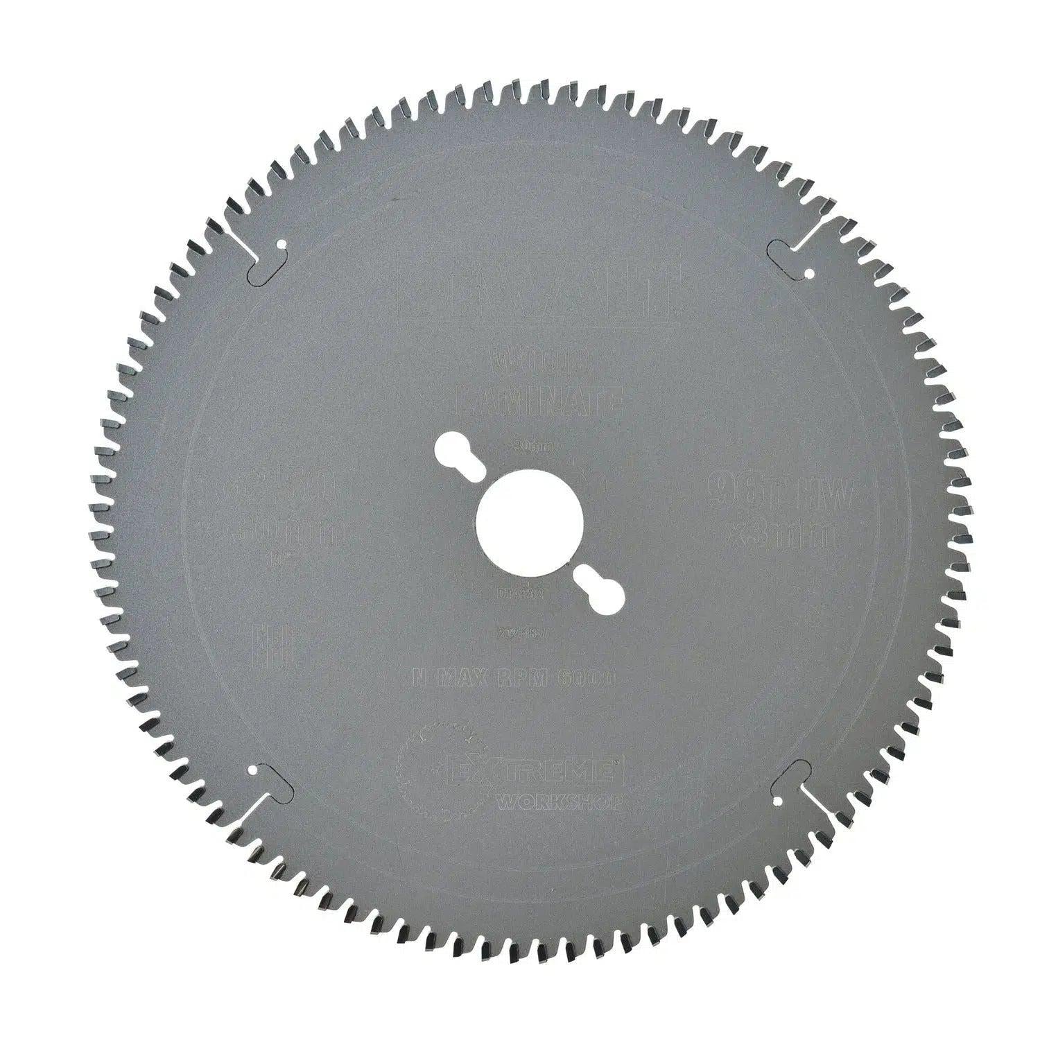 DeWALT Cirkelzaagblad voor Laminaat | Extreme | Ø 250mm Asgat 30mm 96T - DT4282-QZ