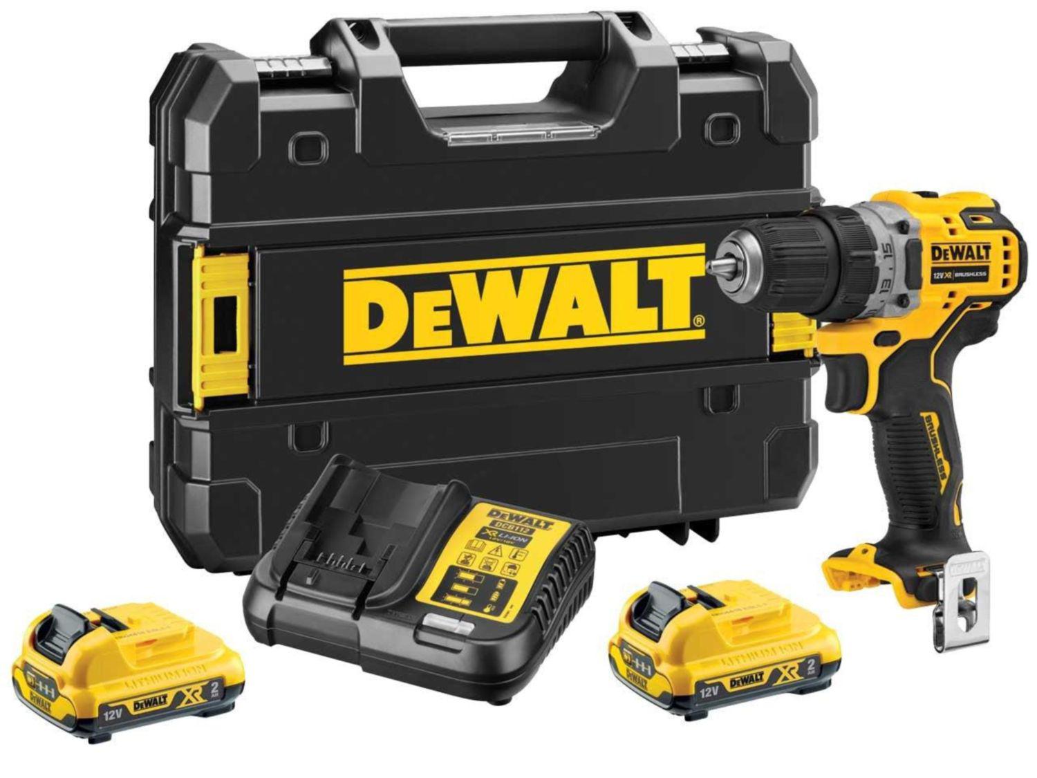 DeWALT DCD706D2 Accu klop-/schroefboormachine 12V XR 2.0Ah in TSTAK afbeelding 1