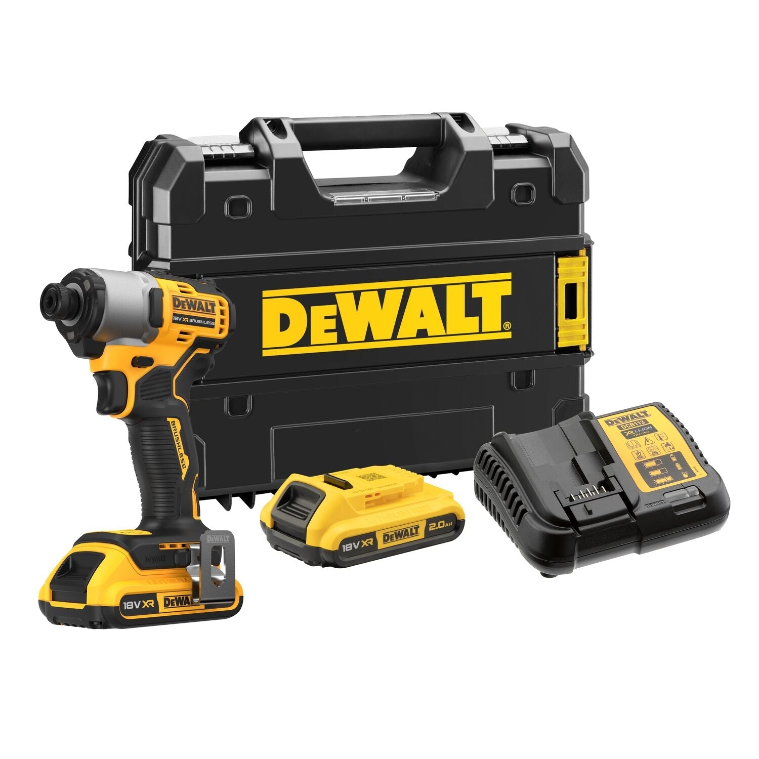 DeWALT DCF840D2T Accu slagschroevendraaier 192Nm 18V XR 2.0Ah in TSTAK