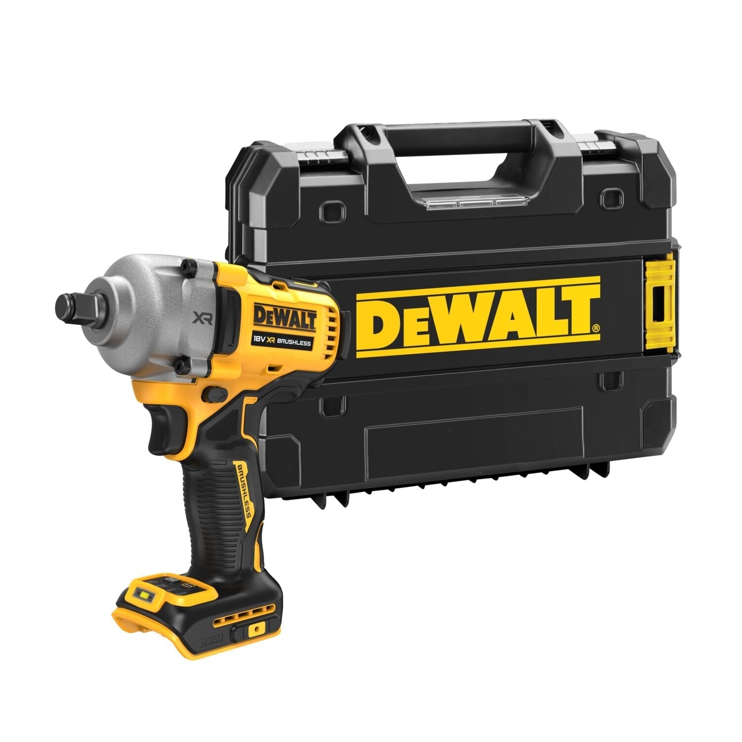 DeWALT DCF891NT Accu slagmoersleutel 812Nm 1/2" frictiering 18V XR Basic Body in TSTAK