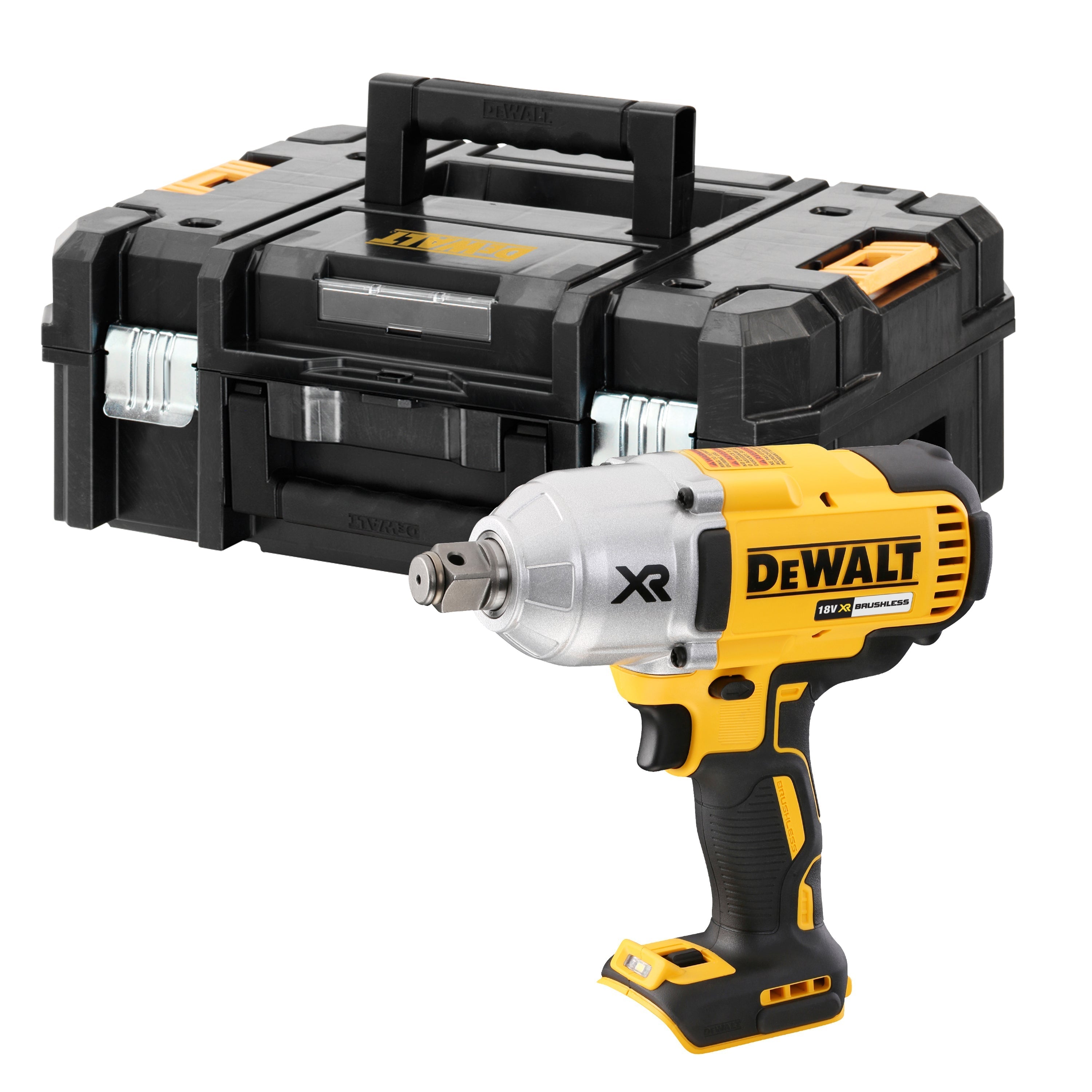 DeWALT DCF897NT Accu slagmoersleutel 950Nm 3/4" frictiering 18V XR Basic Body in TSTAK afbeelding 1