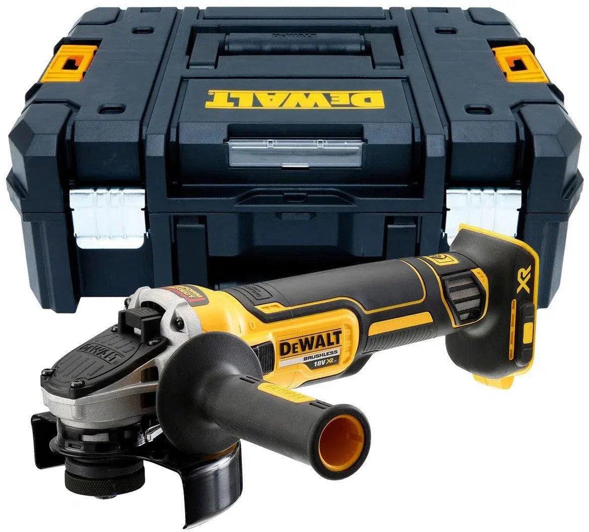 DeWALT DCG405NT Accu haakse slijper 125mm 18V XR Basic Body in TSTAK afbeelding 1