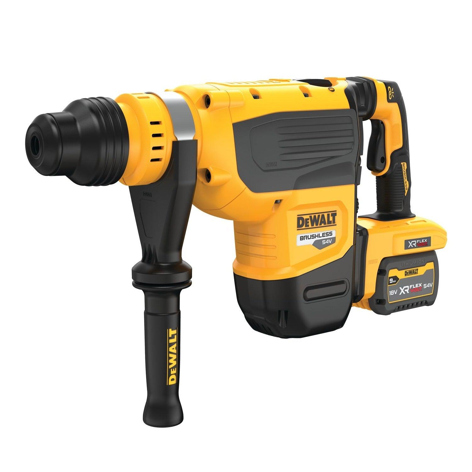 DeWALT DCH735X2 Accu combihamer SDS-Max 13,3J 54V XR FlexVolt 9.0Ah in koffer afbeelding 1