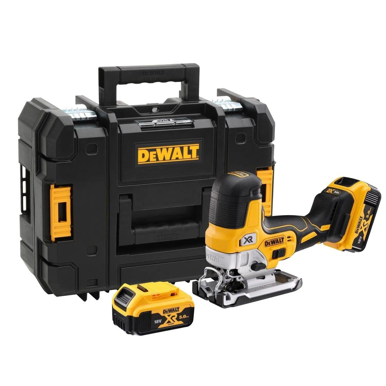 DeWALT DCS335P2 Accu decoupeerzaag 18V XR 5.0Ah in TSTAK