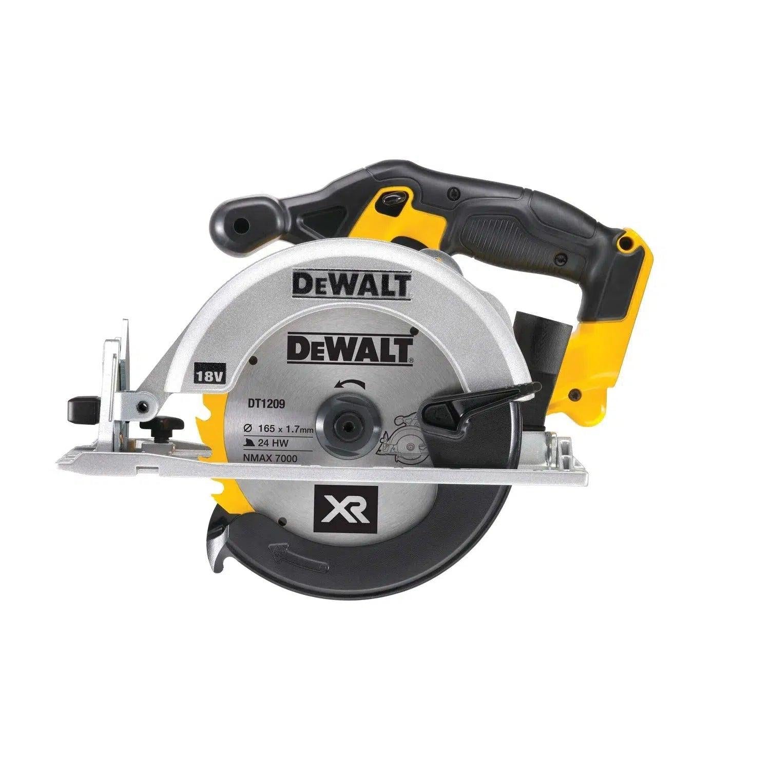 DeWALT DCS391N Accu cirkelzaag 165mm 18V XR Basic Body afbeelding 1