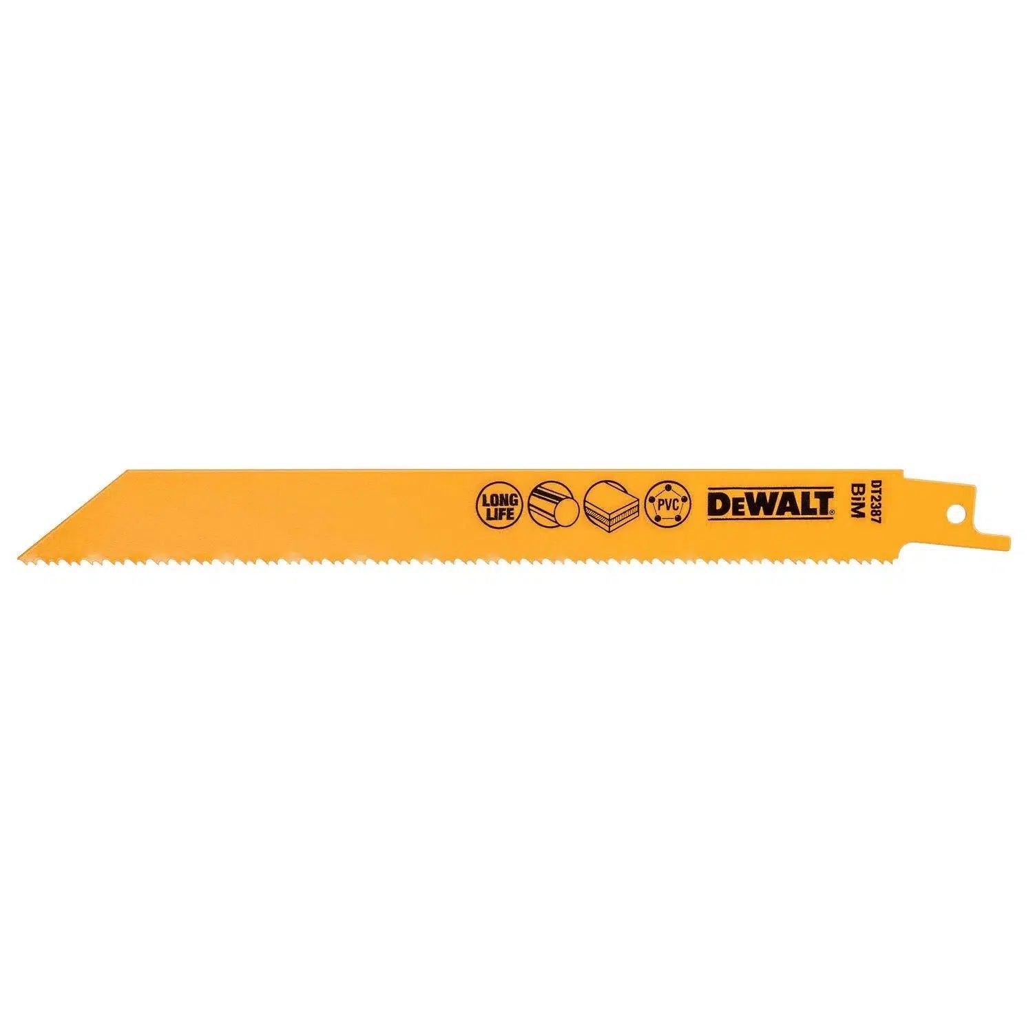 DeWALT DT2387 Reciprozaagblad 228mm afbeelding