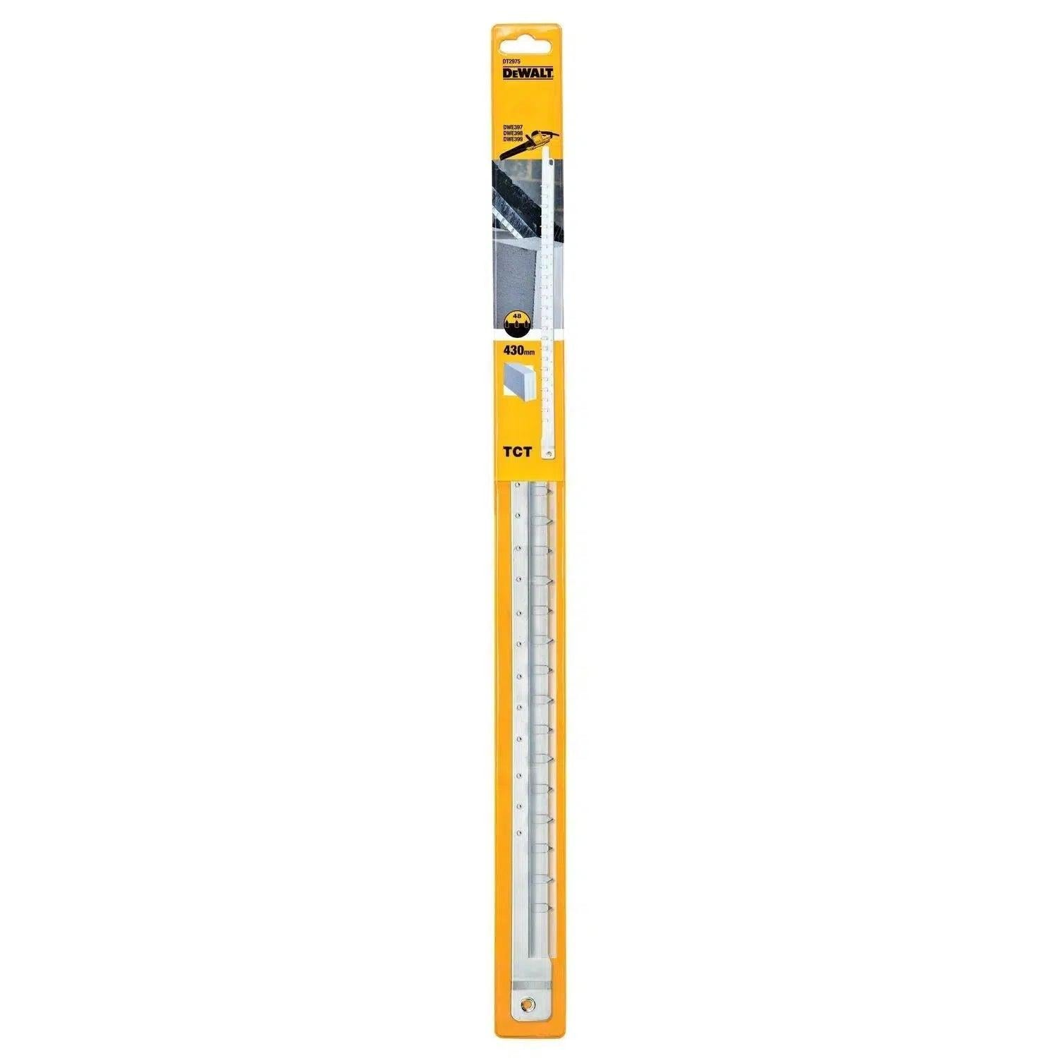 DeWALT DT2975 Alligatorzaagblad TCT 430mm Cellenbetonblokken