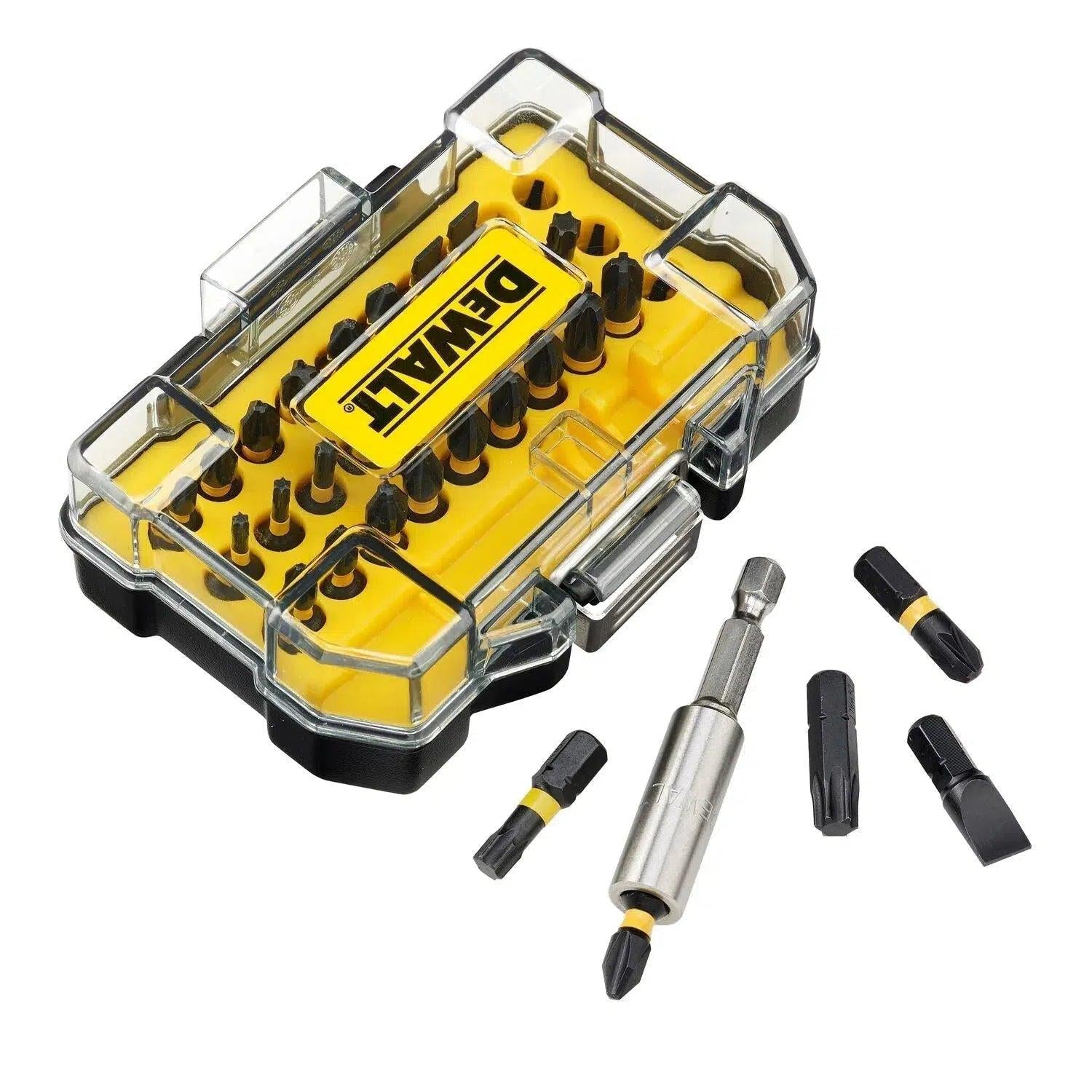 DeWALT DT70523T 32-delige Extreme Impact Torsion Schroefbitset in Cassette