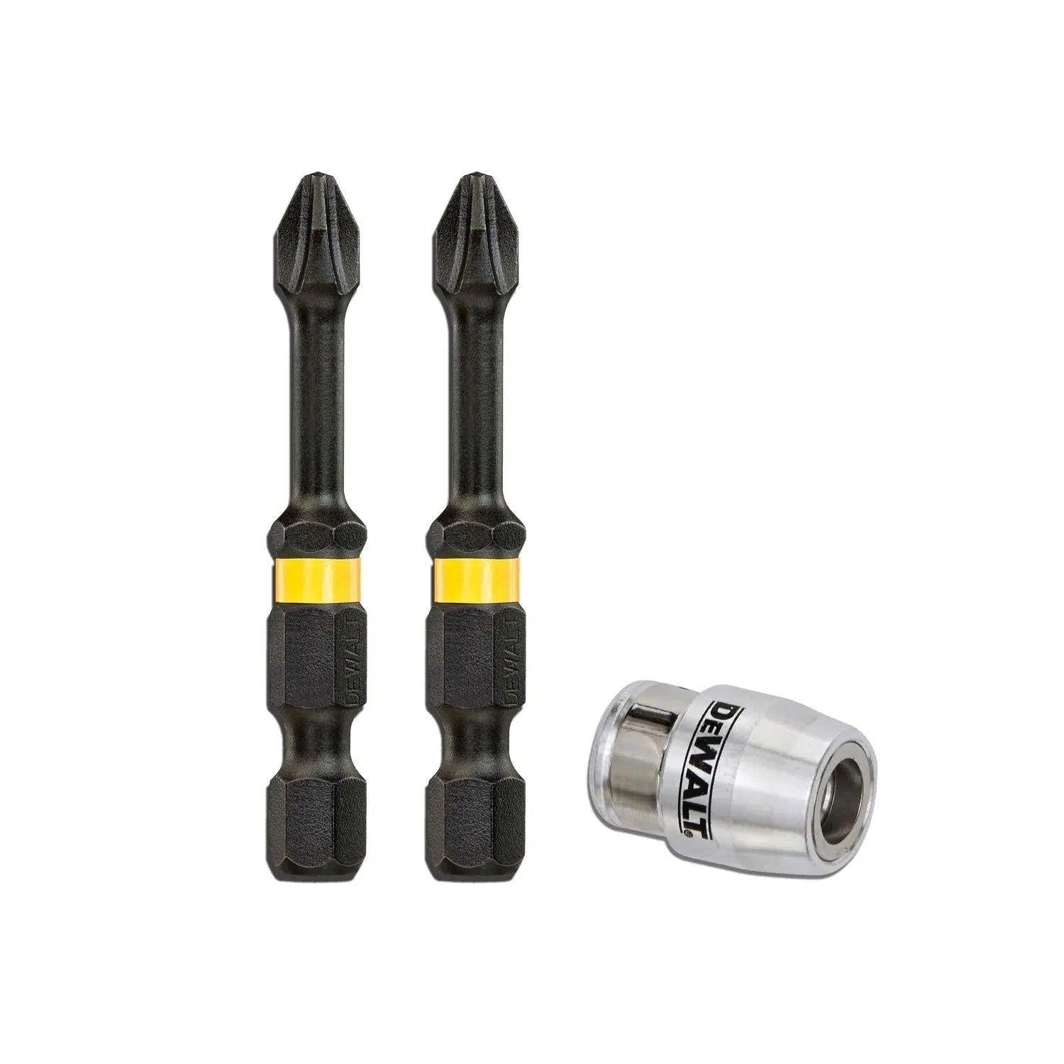 DeWALT DT70536T Extreme Impact Torsion Schroefbits PH2 50mm + MagLock Bithouder