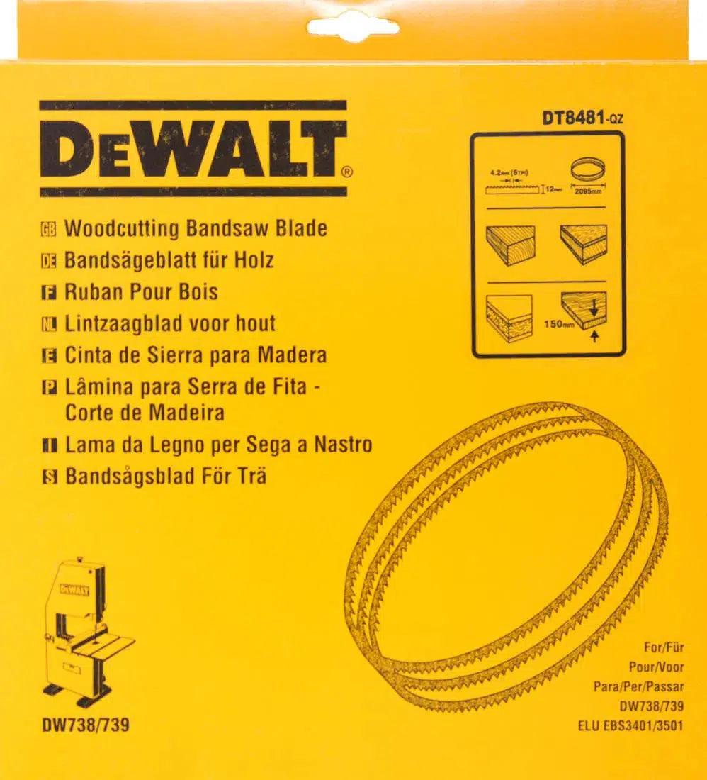 DeWALT DT8481 Lintzaagblad 2095 x 12 x 0.6mm 6TPI