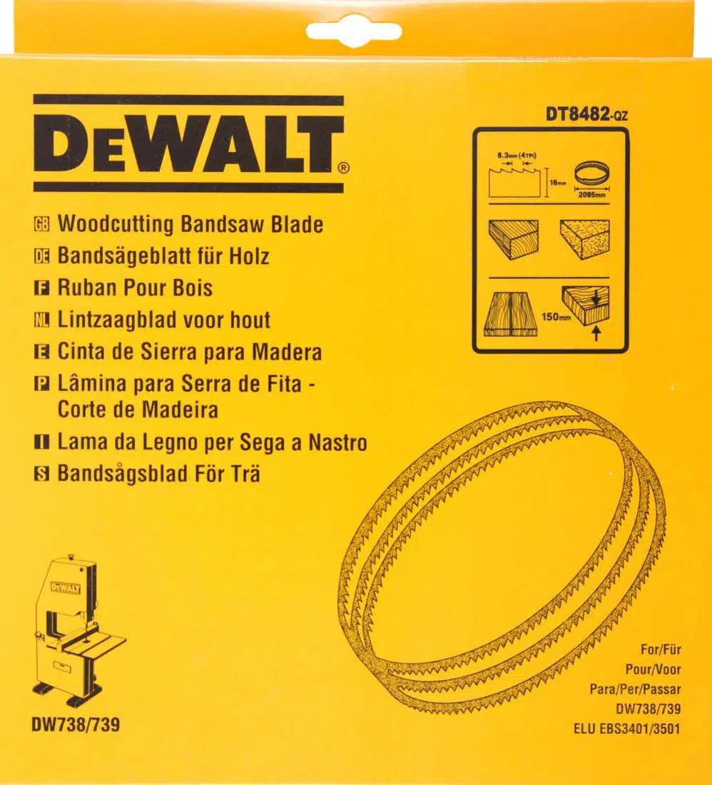 DeWALT DT8482 Lintzaagblad 2095 x 16 x 0.6mm 4TPI
