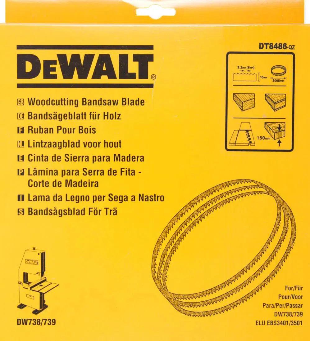 DeWALT DT8486 Lintzaagblad 2095 x 10 x 0.6mm 8TPI