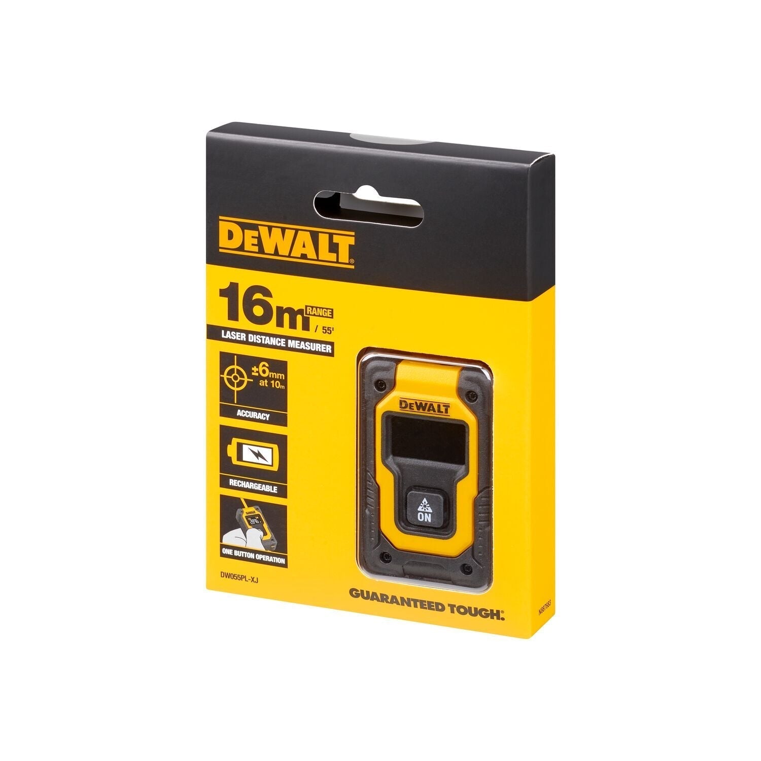 DeWALT DW055PL Pocket Afstandsmeter 16m afbeelding 1