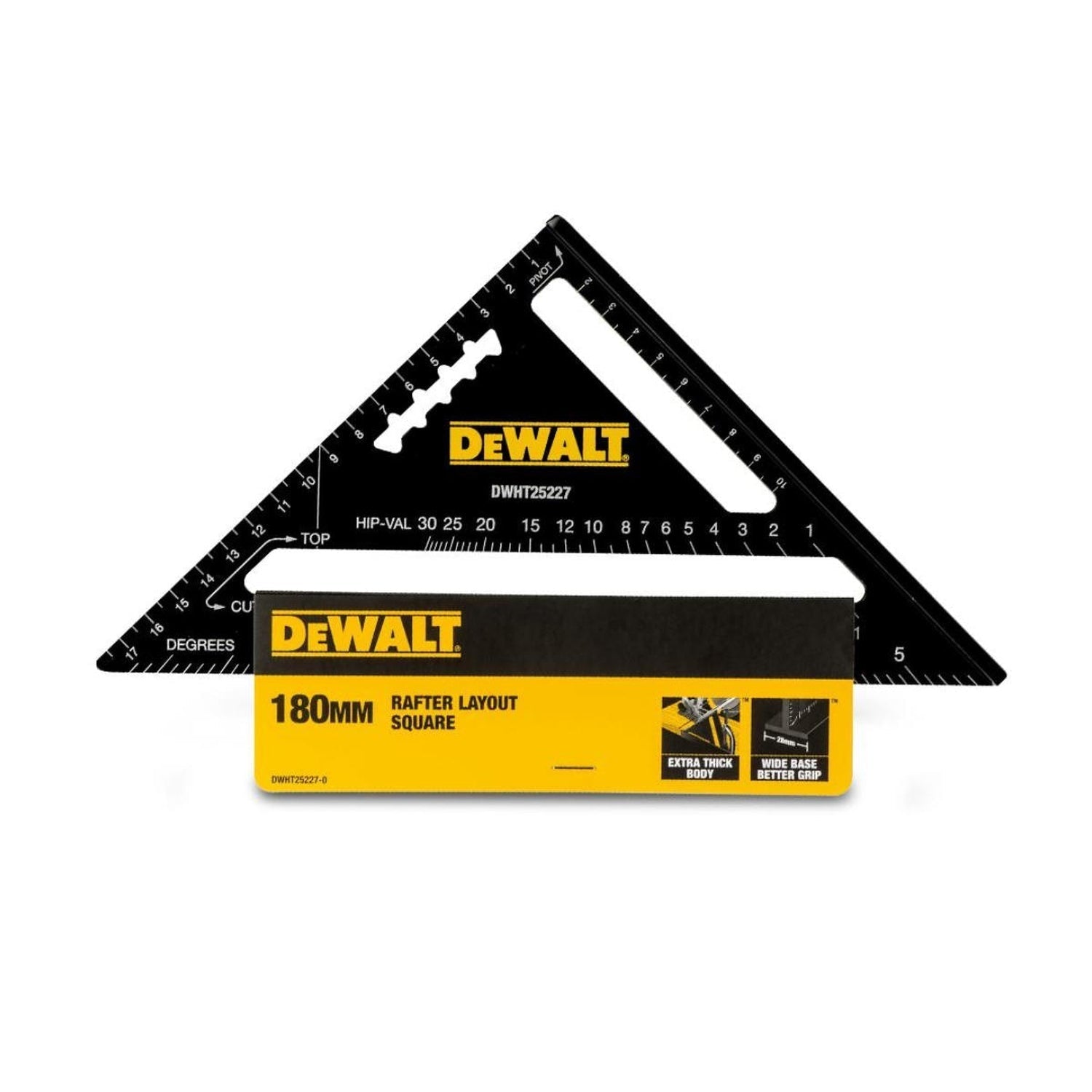 DeWALT DWHT25227-0 Multi Bouwdriehoek 18cm afbeelding 1