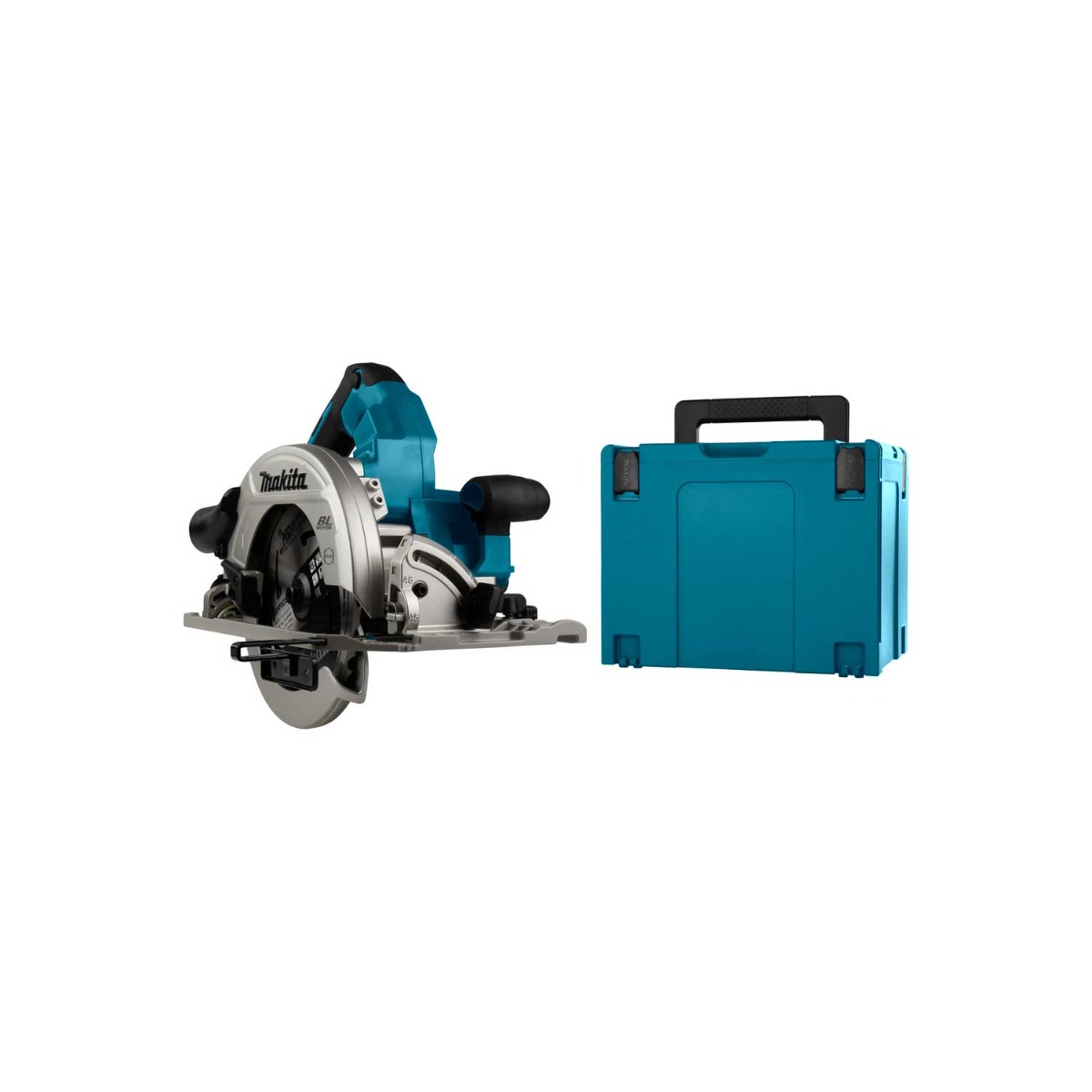 Makita DHS783ZJU Accu Cirkelzaag 190mm AWS 2x18V Basic Body in Mbox