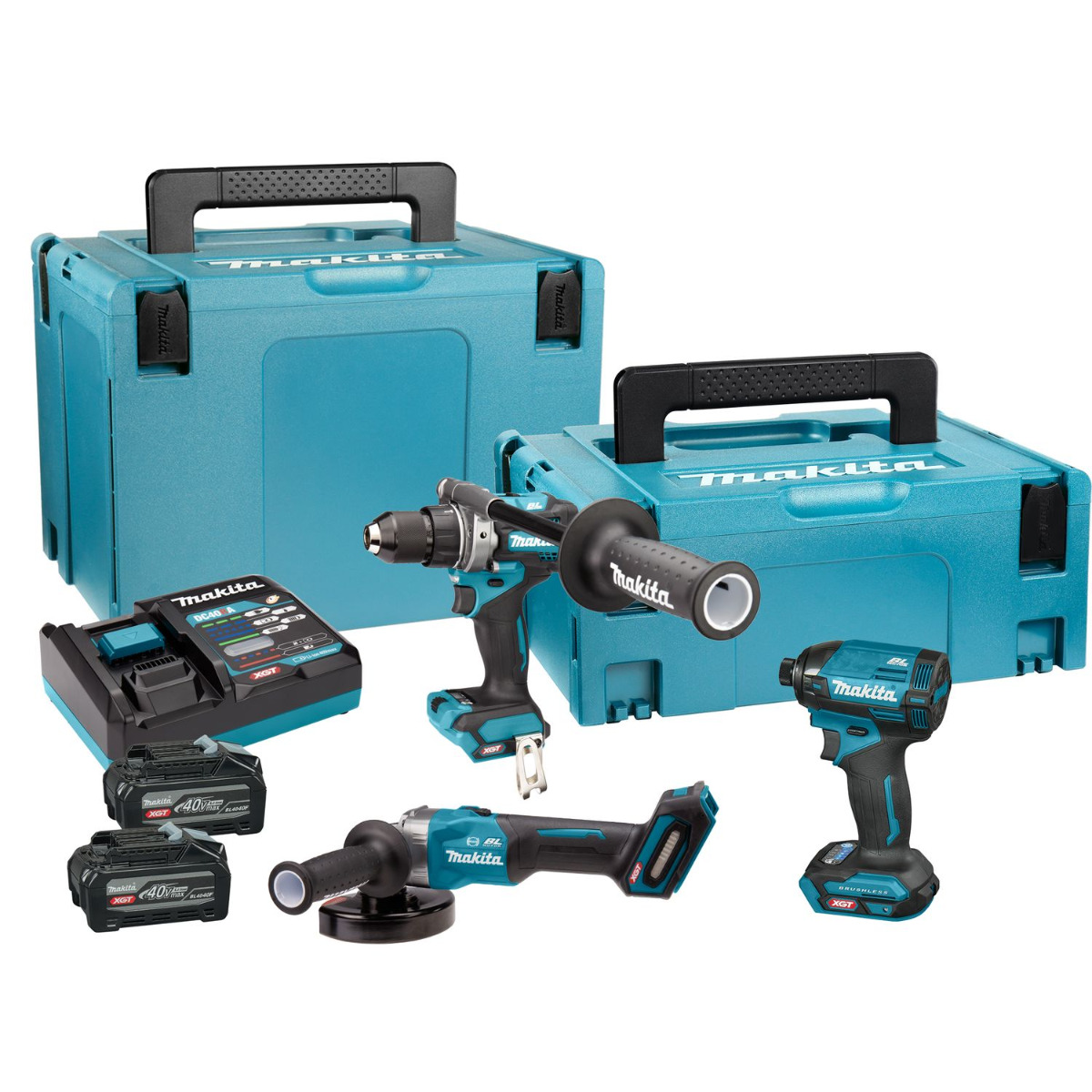 Makita DK400NX Accu combiset 3-delig XGT 40V Max 4.0Ah in Mbox afbeelding 1