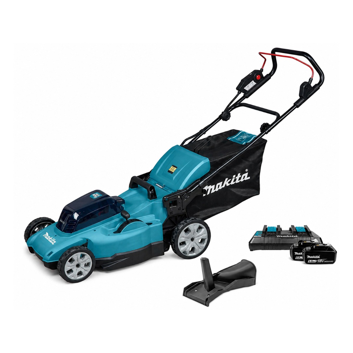 Makita DLM480PT2 Accu Grasmaaier 48cm 2x18V 5.0Ah