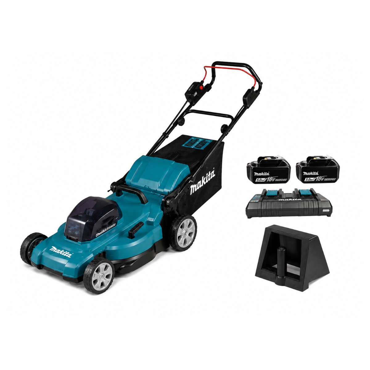 Makita DLM538PT2 Accu Grasmaaier 53cm 2x18V 5.0Ah