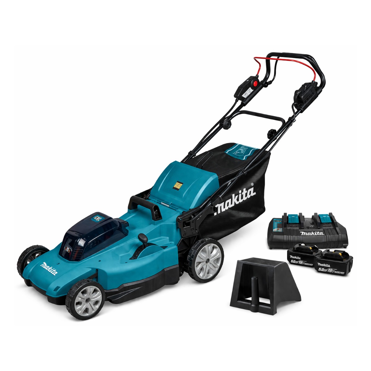 Makita DLM539PT2 Accu Grasmaaier 53cm 2x18V 5.0Ah