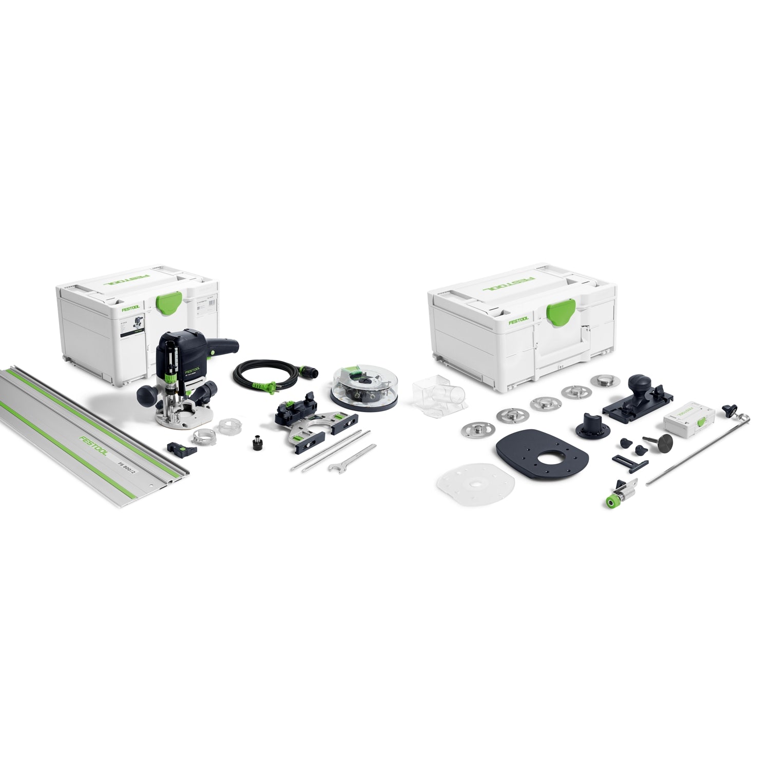 Festool OF 1010 REBQ-FS-Set+Box Bovenfrees in Systainer met FS 800/2 Geleiderail - 578053 afbeelding
