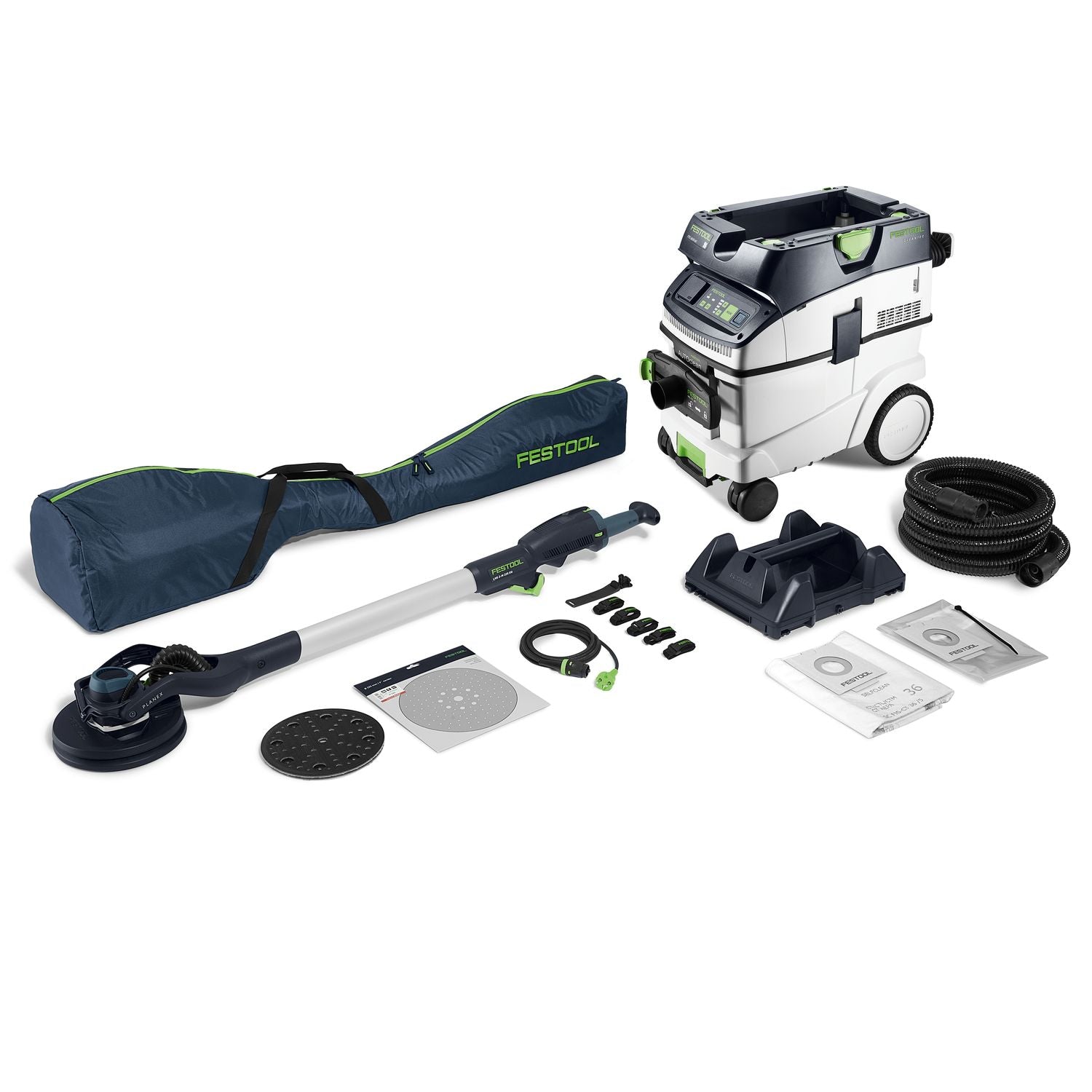 Festool LHS 2-M 225 EQ/CTL 36-Set PLANEX Langnekschuurmachine & stofzuiger - 578452 afbeelding 1
