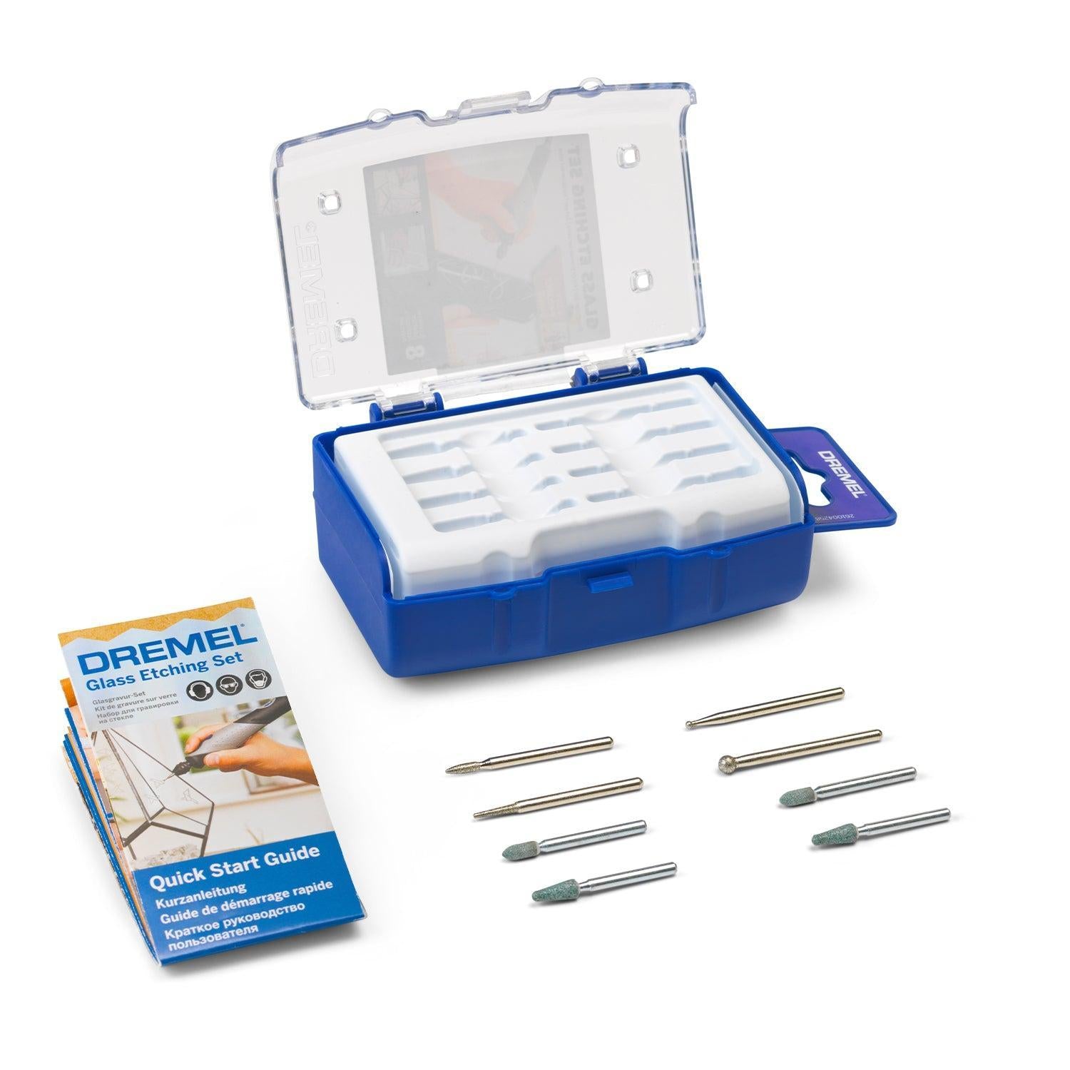 Bosch Professional 8-delige accessoireset voor glasgraveren - 2615C682JA afbeelding