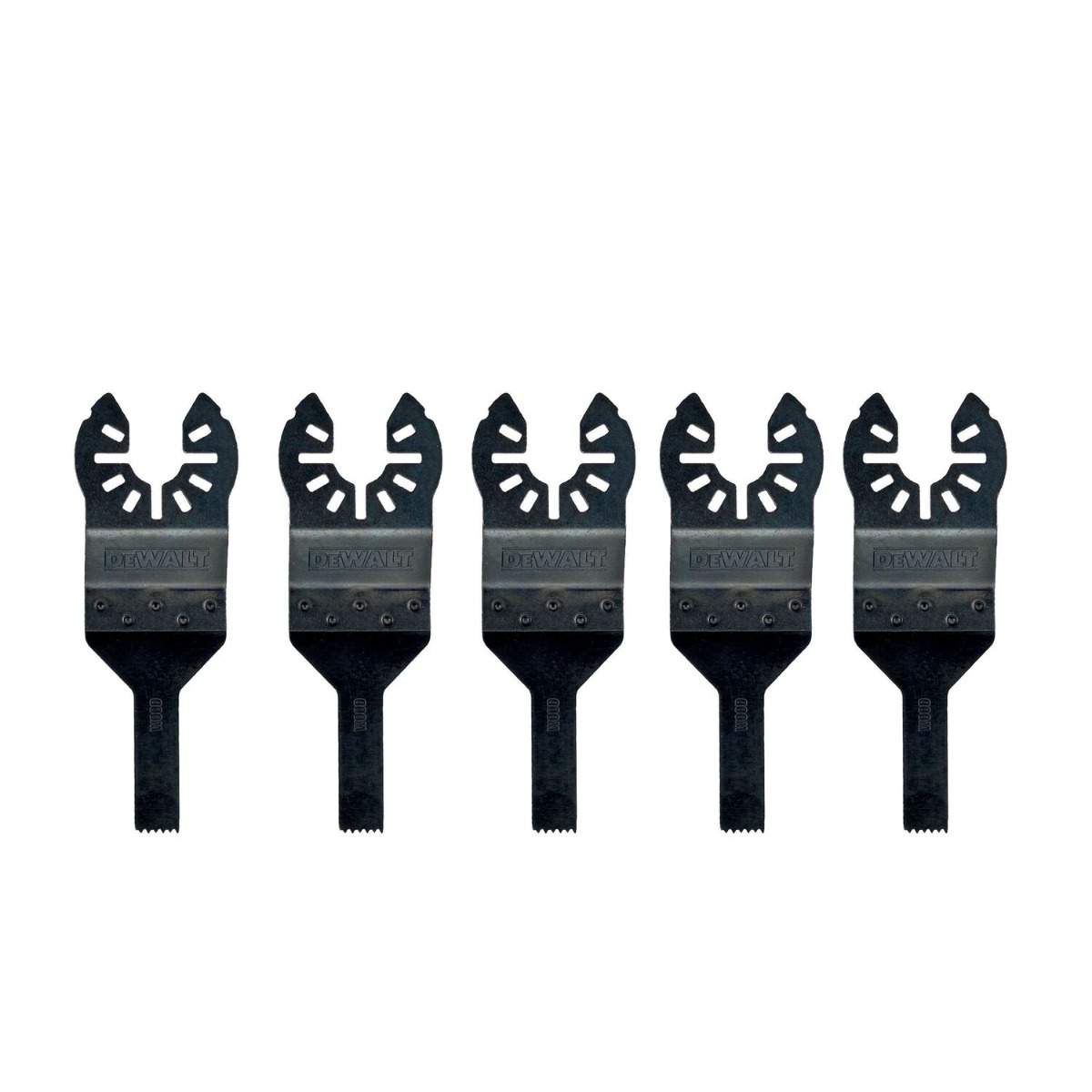 DeWALT DT20726 Multitool Zaagblad HCS Precisie tbv Hout 10x43mm VE=5 afbeelding 1