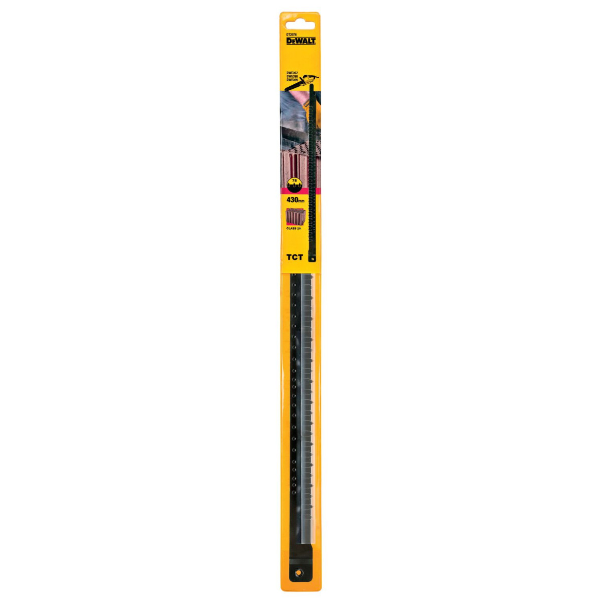 DeWALT DT2976 ALLIGATOR® Tegensnijdend zaagblad voor Poroton blokken klasse 20