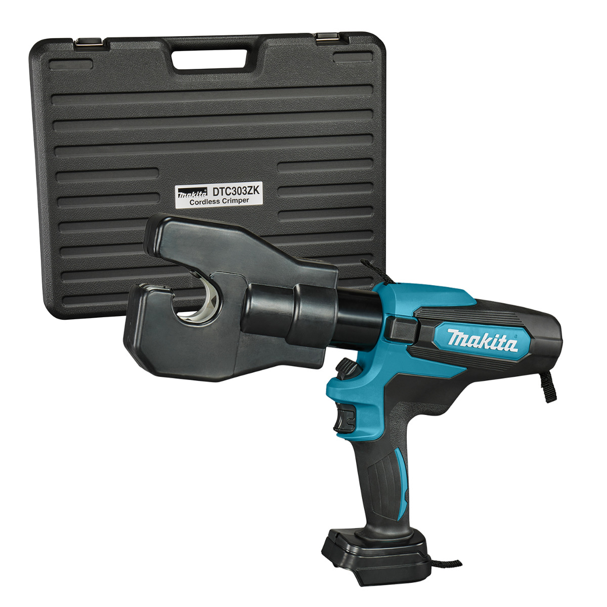 Makita DTC303ZK Accu kabelkrimptang 60kN 31,5mm 18V Basic Body in koffer afbeelding 1