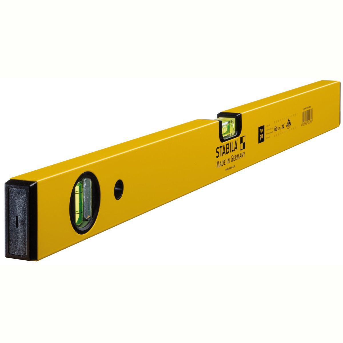 STABILA Type 70 waterpas 60cm - 02284 afbeelding 1