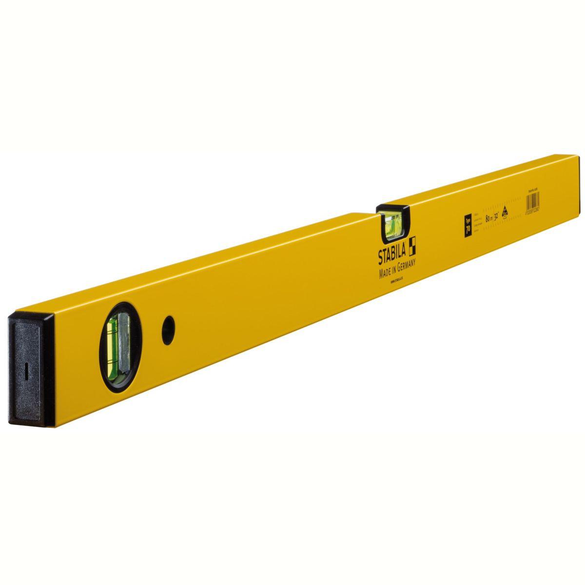 STABILA Type 70 waterpas 80cm - 02286 afbeelding 1