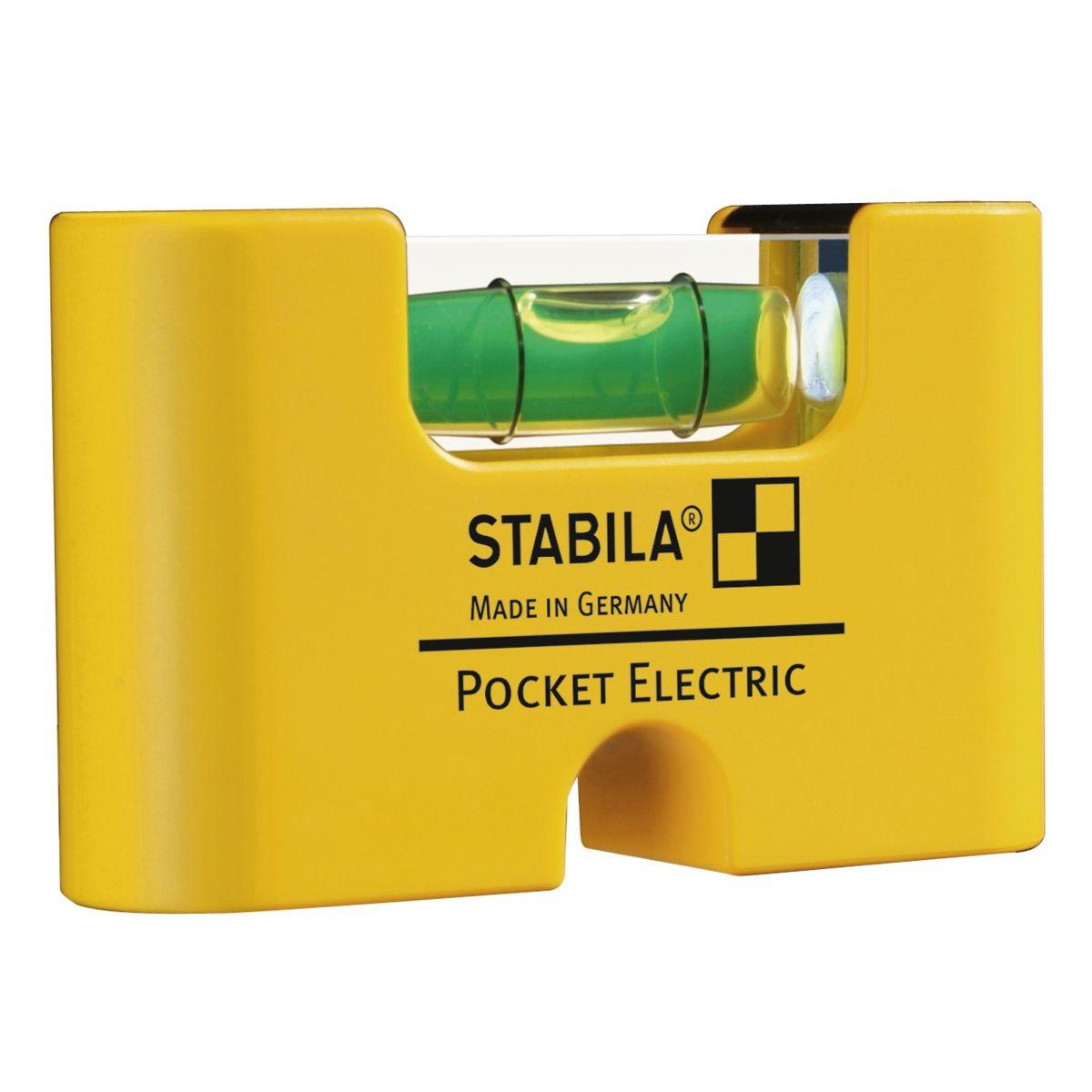 STABILA Pocket Electric waterpas elektricien - 17775 afbeelding