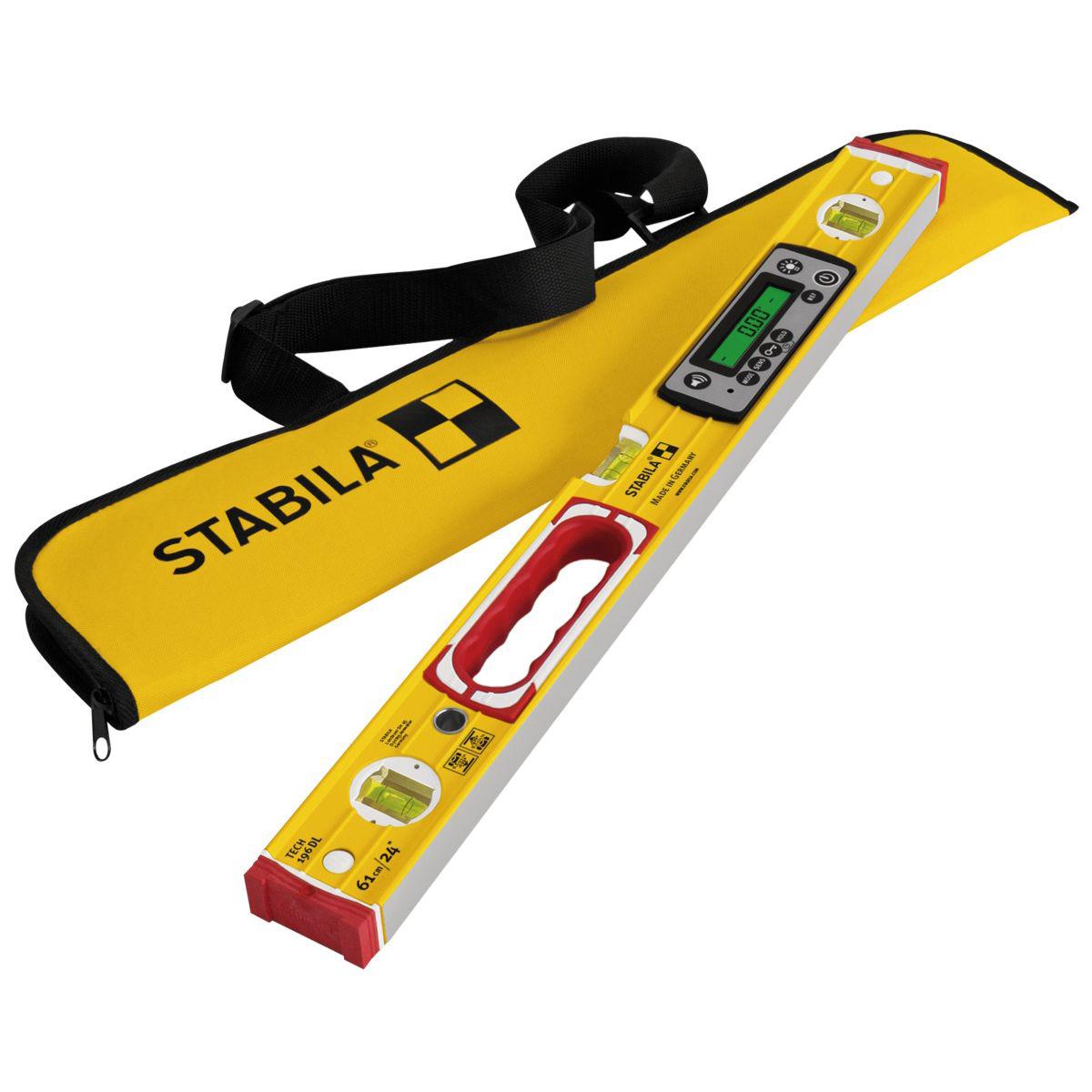 STABILA TECH 196 DL digitale waterpas 61cm - 19829 afbeelding