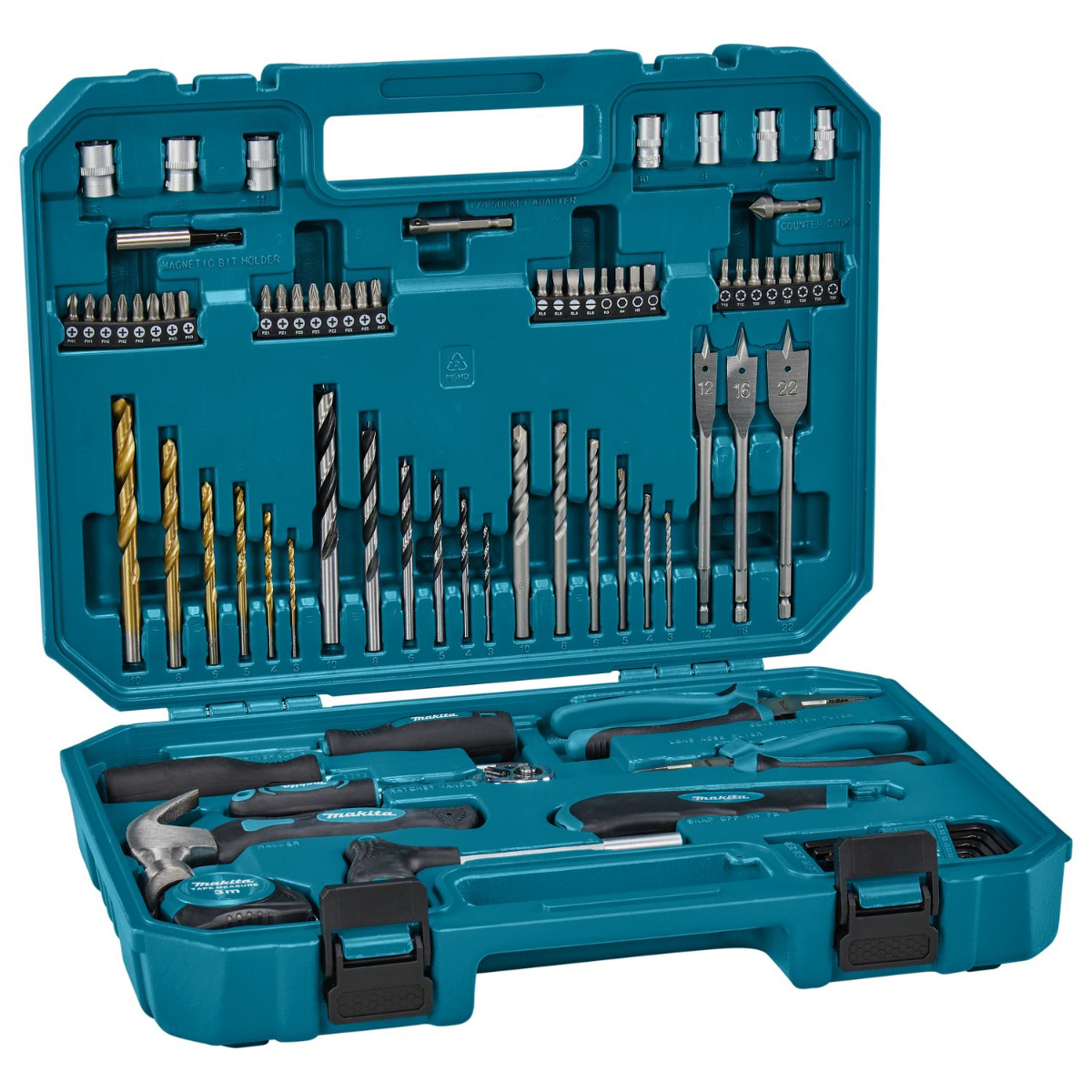 Makita E-15104 Handgereedschapsset 80-delig in koffer afbeelding 1