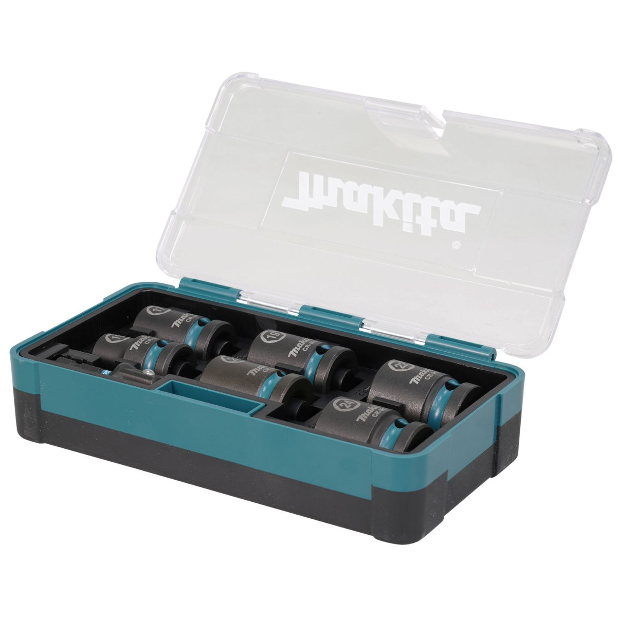 Makita E-16592 Impact Black krachtdoppenset 1/2" vierkant 7-delig afbeelding 1