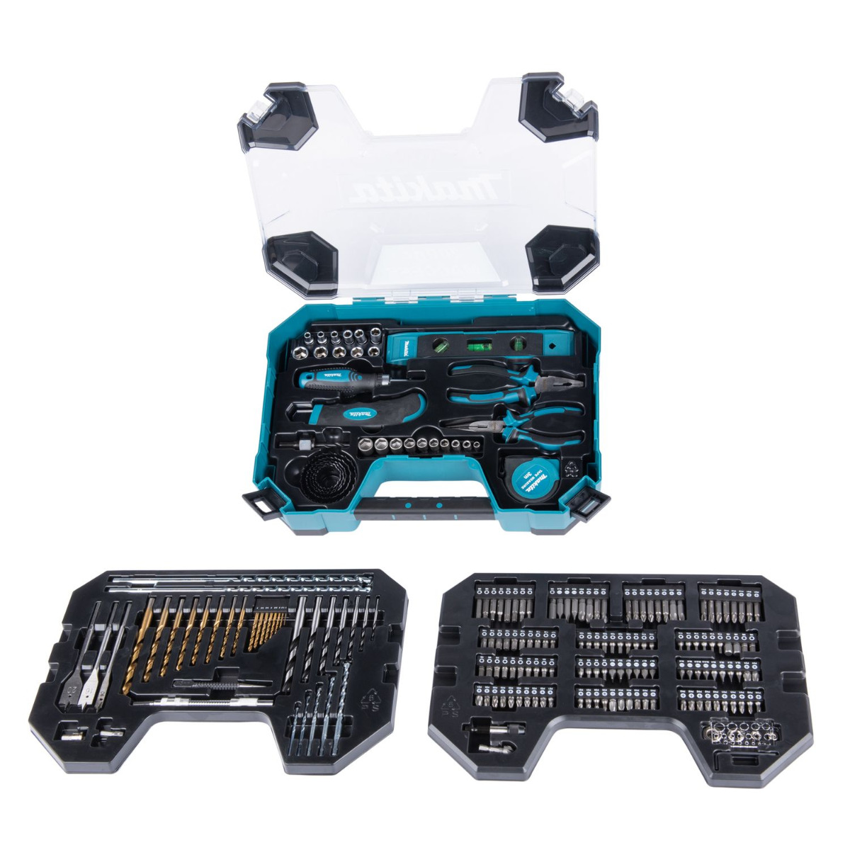 Makita E-22610 Boor- en schroefbitset 200-delig in koffer afbeelding 1
