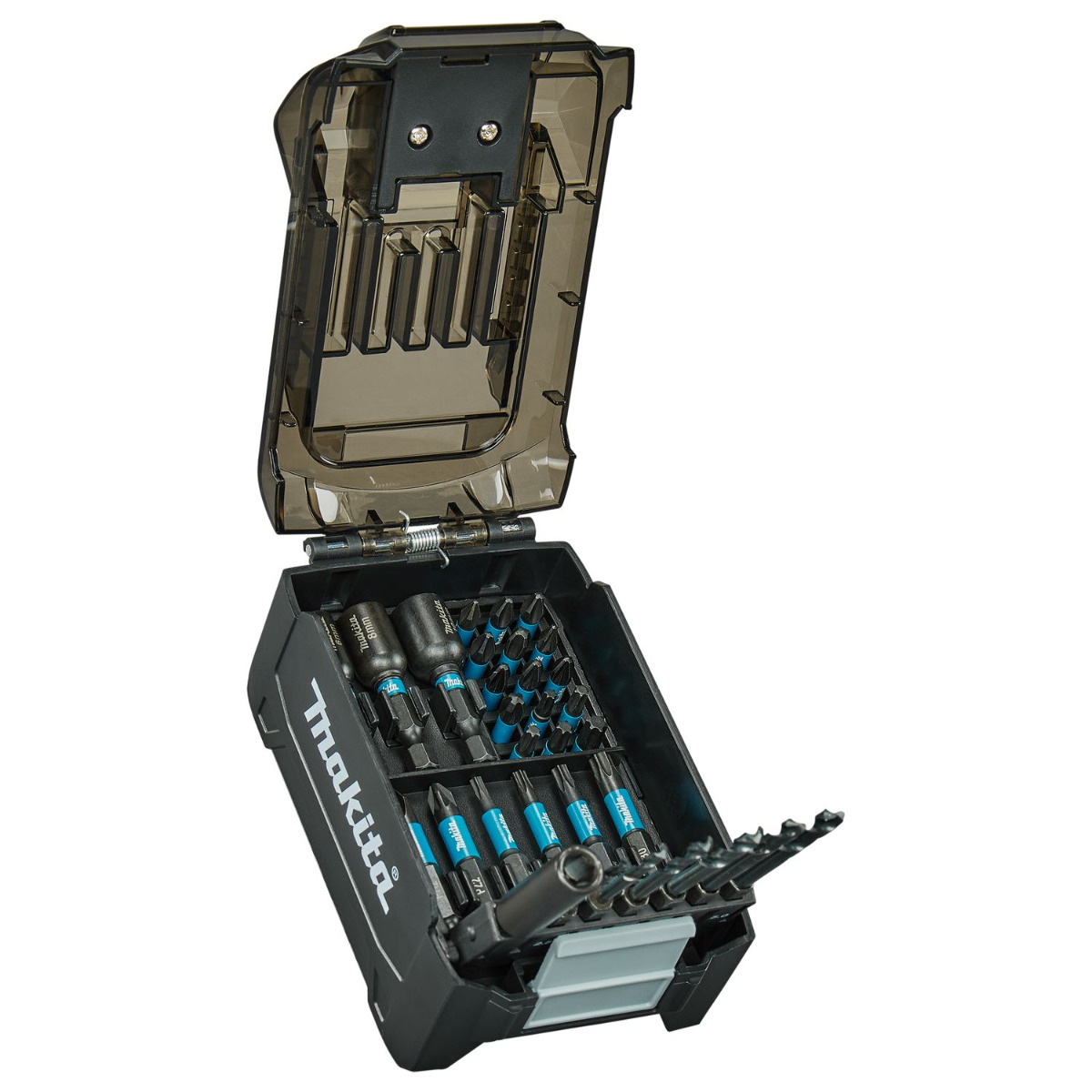 Makita E-22850 Impact Black slagschroefbitset 31-delig in accuvormige houder afbeelding 1