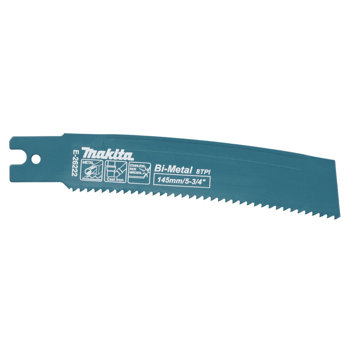 Makita E-26222 Reciprozaagblad gebogen voor staal 120mm VE=5