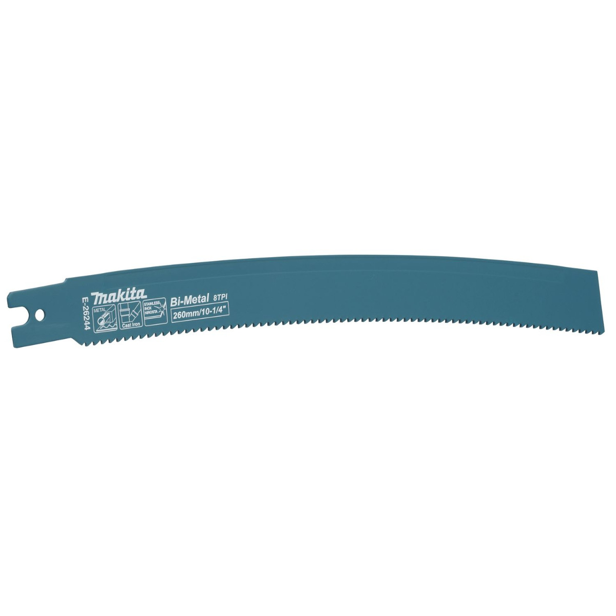 Makita E-26244 Reciprozaagblad gebogen voor staal 235mm VE=5