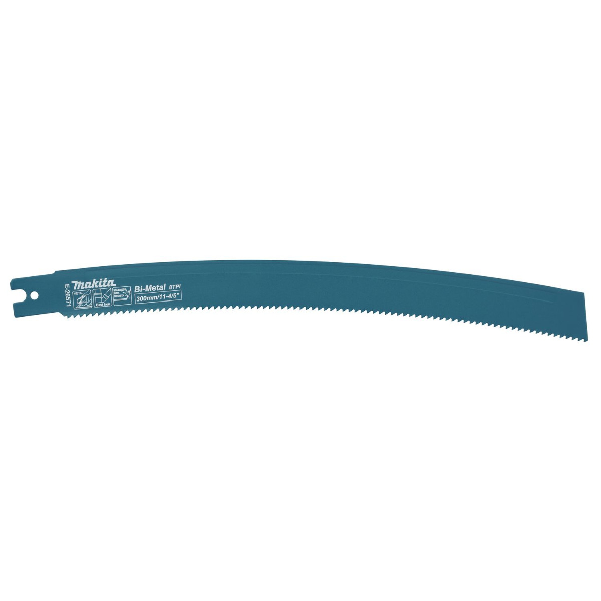 Makita E-26571 Reciprozaagblad gebogen voor staal 275mm VE=5