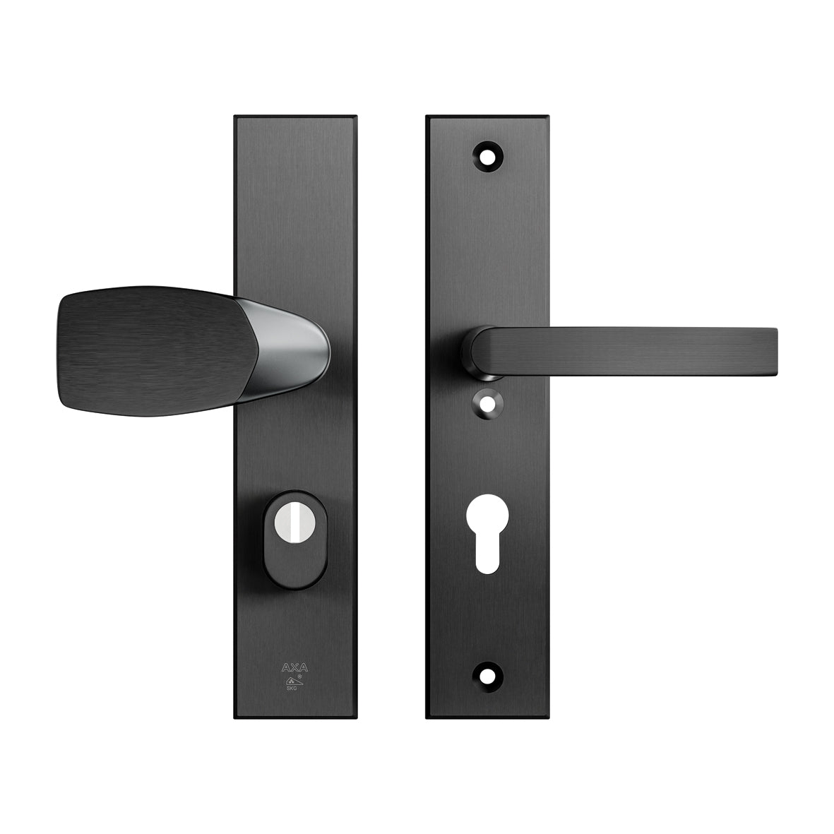 AXA 6667 Veiligheidsbeslag Edge Plus Wing-knop+kruk Blok PC72 anti-kerntrek F8 - 6667-49-18/72K afbeelding