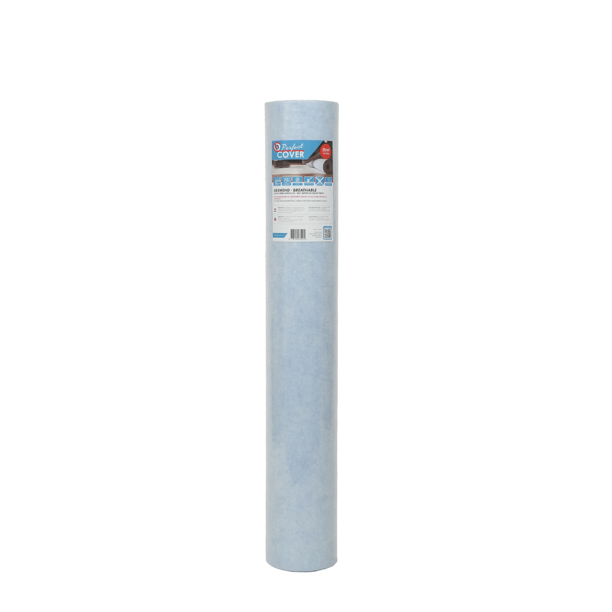 Perfect Cover® Ademend zelfklevend afdekvlies 1m x 25m - 28225 afbeelding