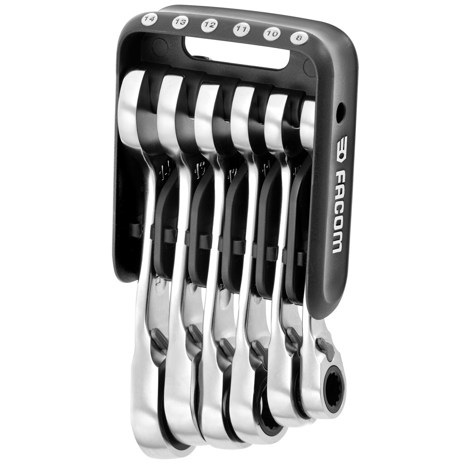 Facom Ringsteeksleutelset kort 8-14 mm - 467BS.JP6PB afbeelding 1