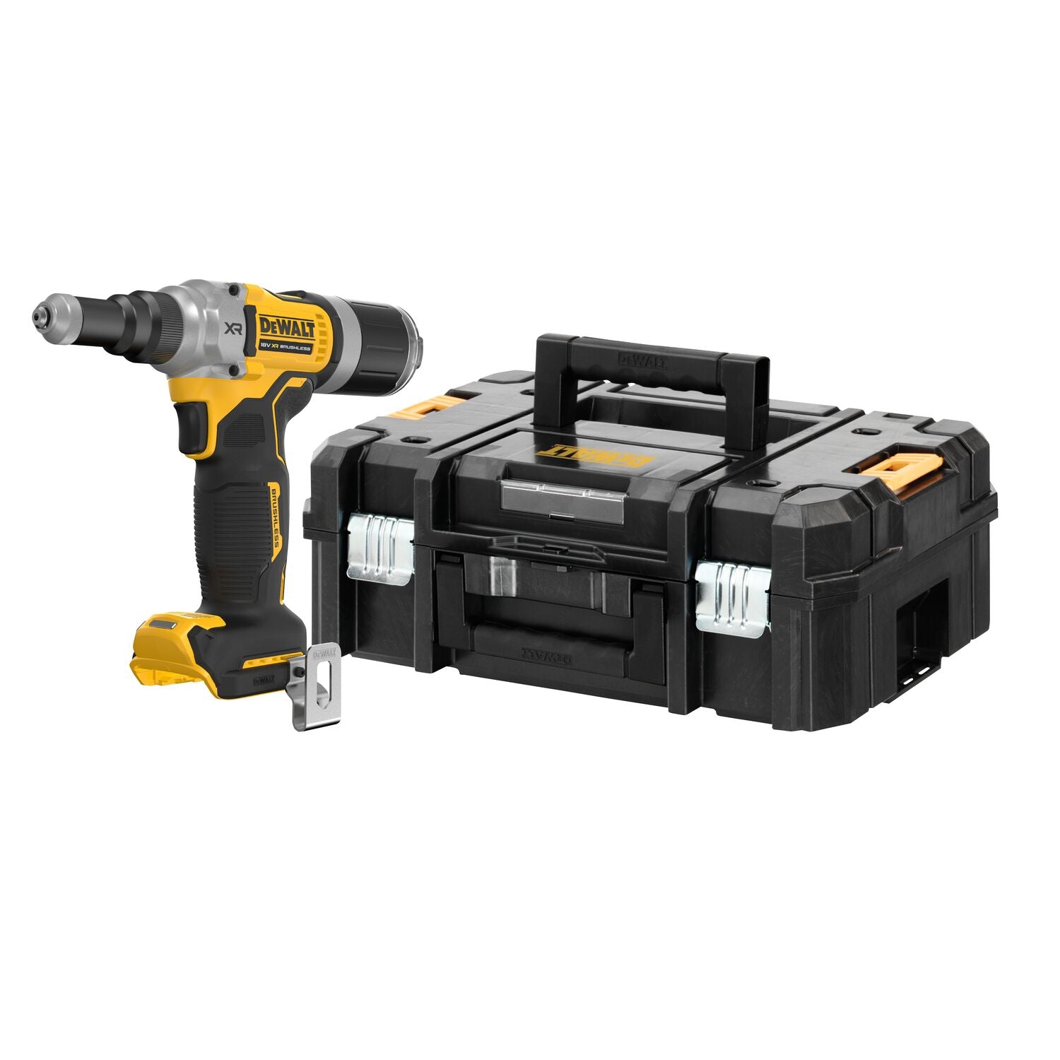 DeWALT DCF414NT Accu blindklinknageltang 18V XR Basic Body in TSTAK afbeelding 1