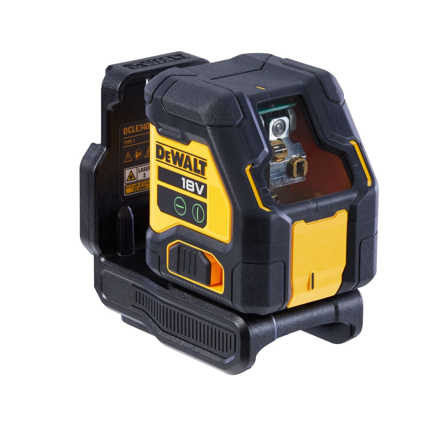 DeWALT DCLE34021N Accu kruislijnlaser groen 18V XR Basic Body in TSTAK afbeelding 1