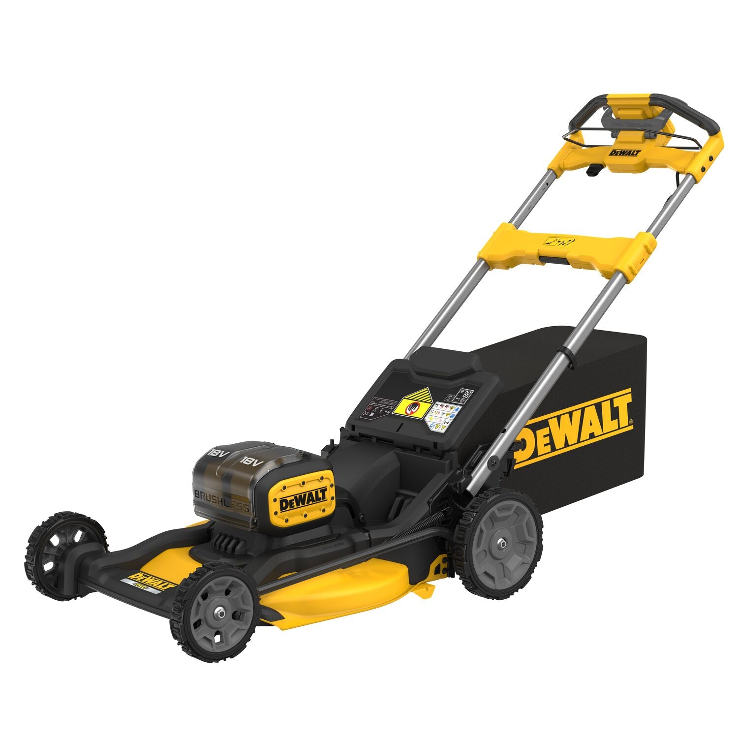 DeWALT DCMWSP156W2 Accu grasmaaier 53cm met wielaandrijving 2x18V XR 8.0Ah