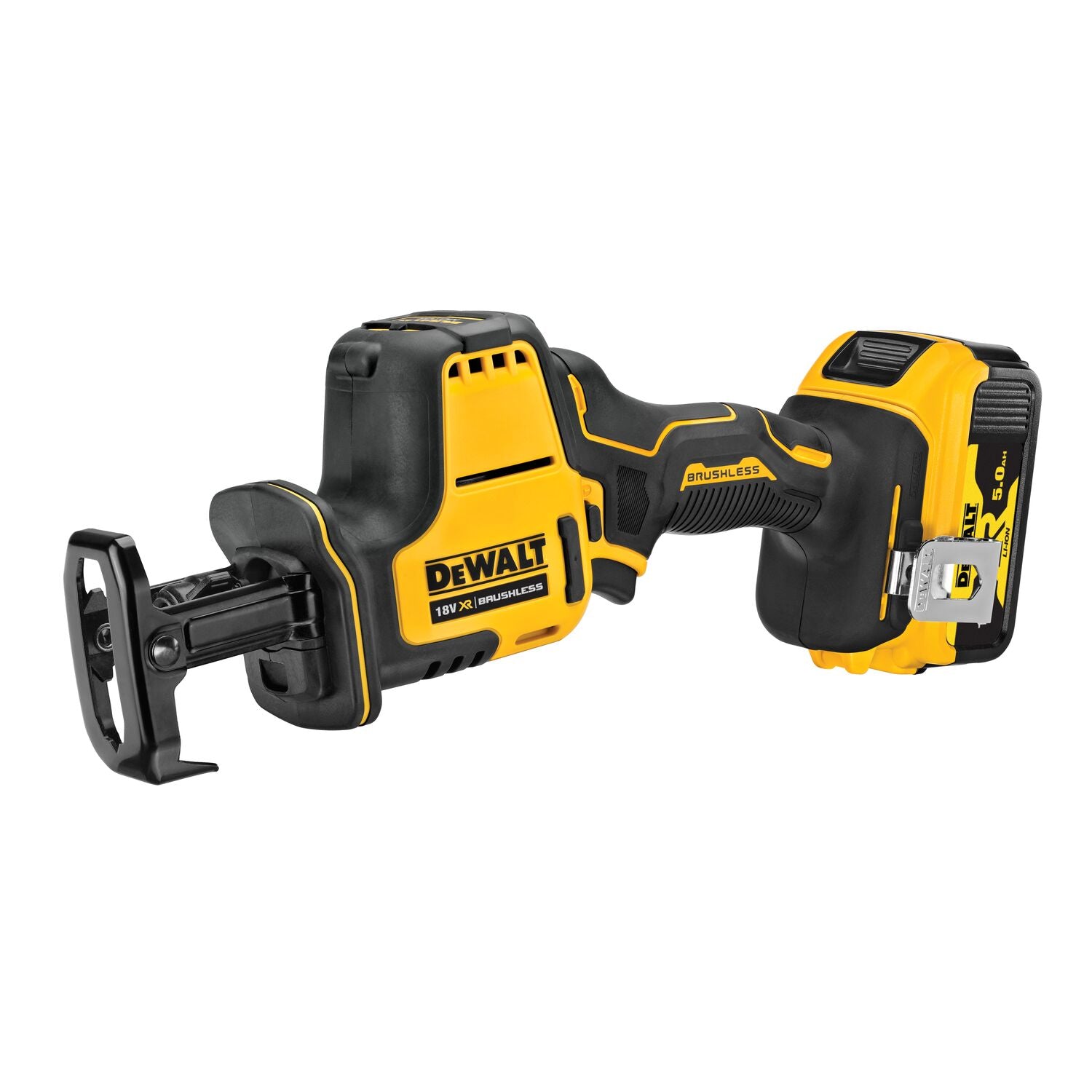 DeWALT DCS369P2 Accu compacte reciprozaag 18V XR 5.0Ah in TSTAK afbeelding 1