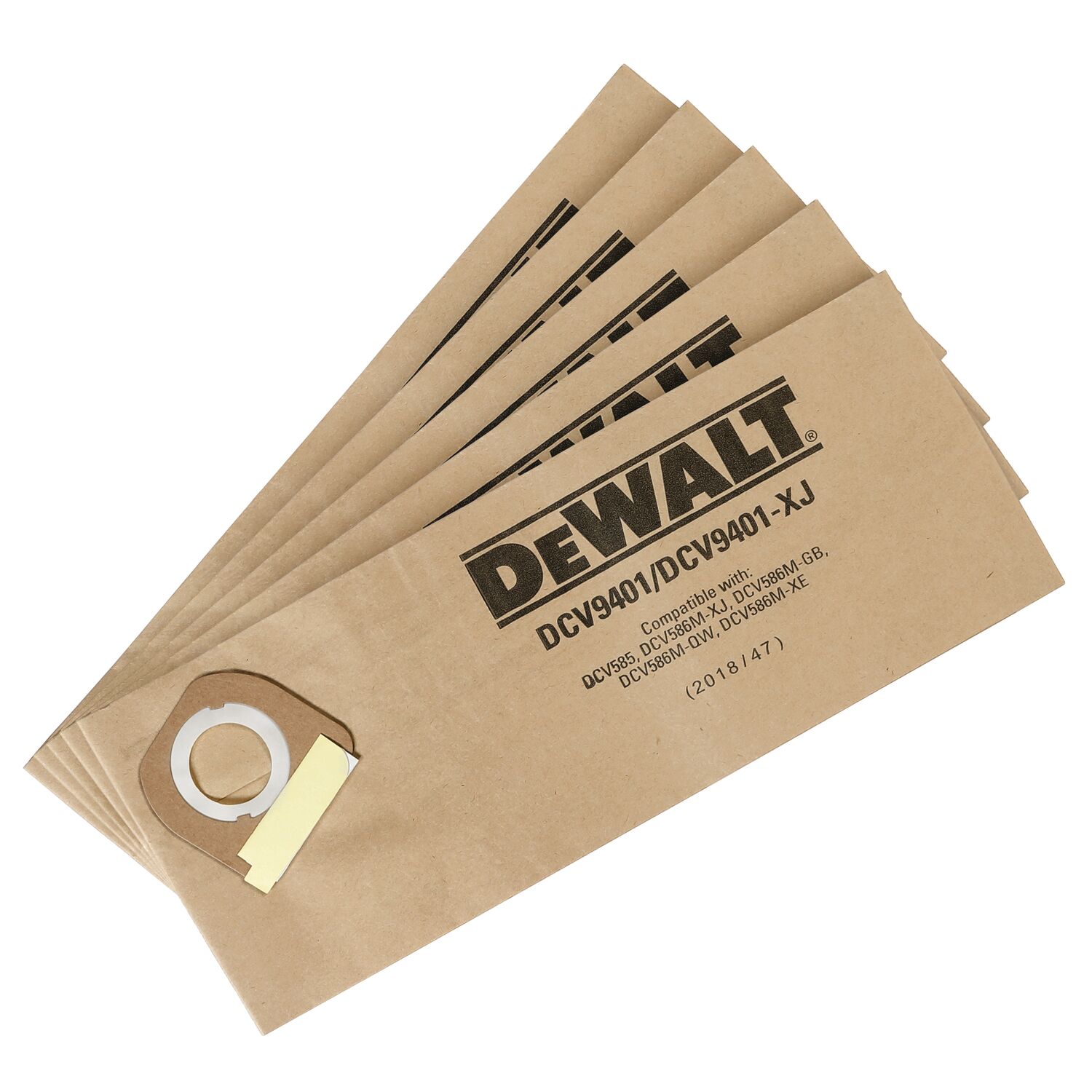 DeWALT DCV9401 Papieren opvangzak voor DCV586M VE=5